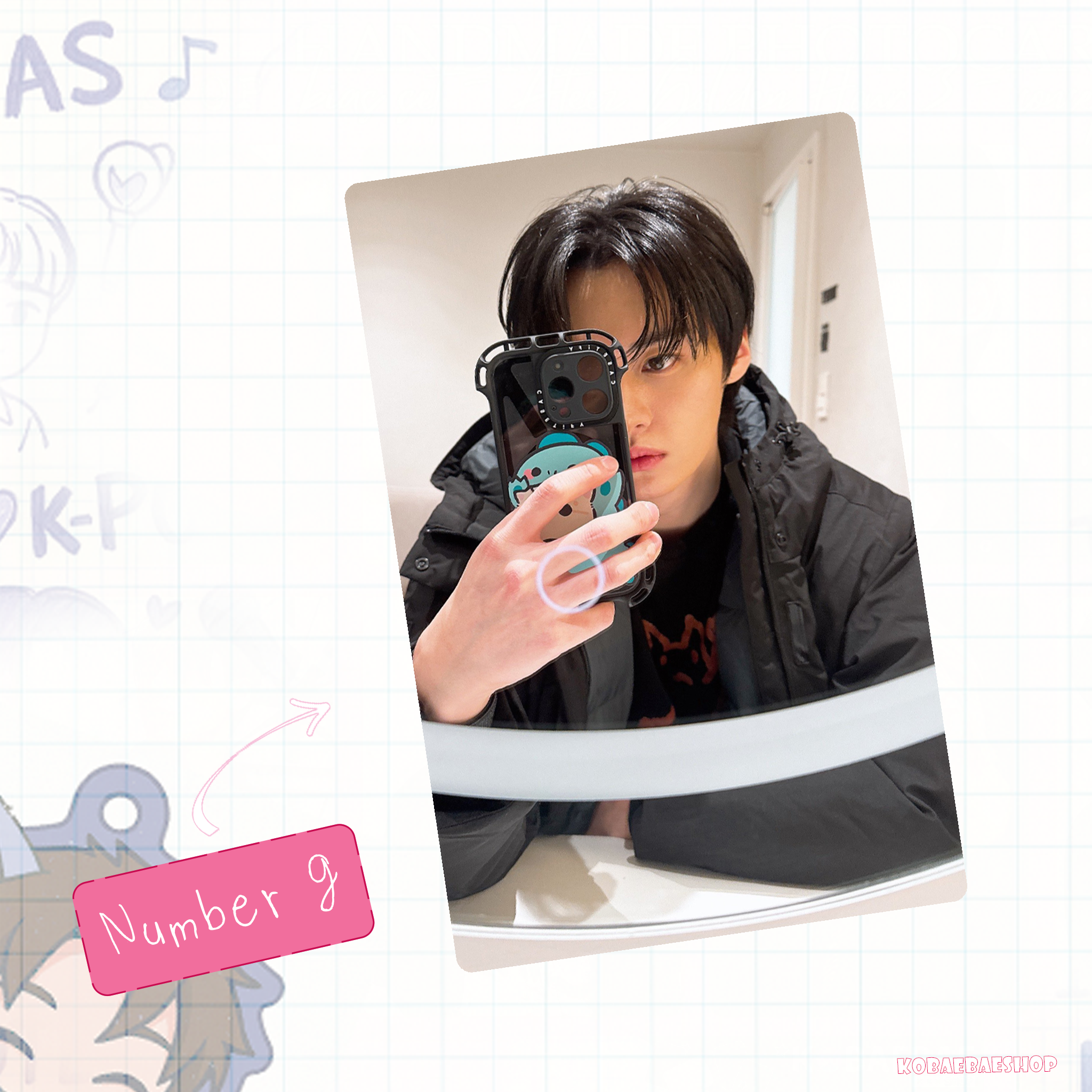 Skz - Lino handmade photocards kpop inspired - Set 2
