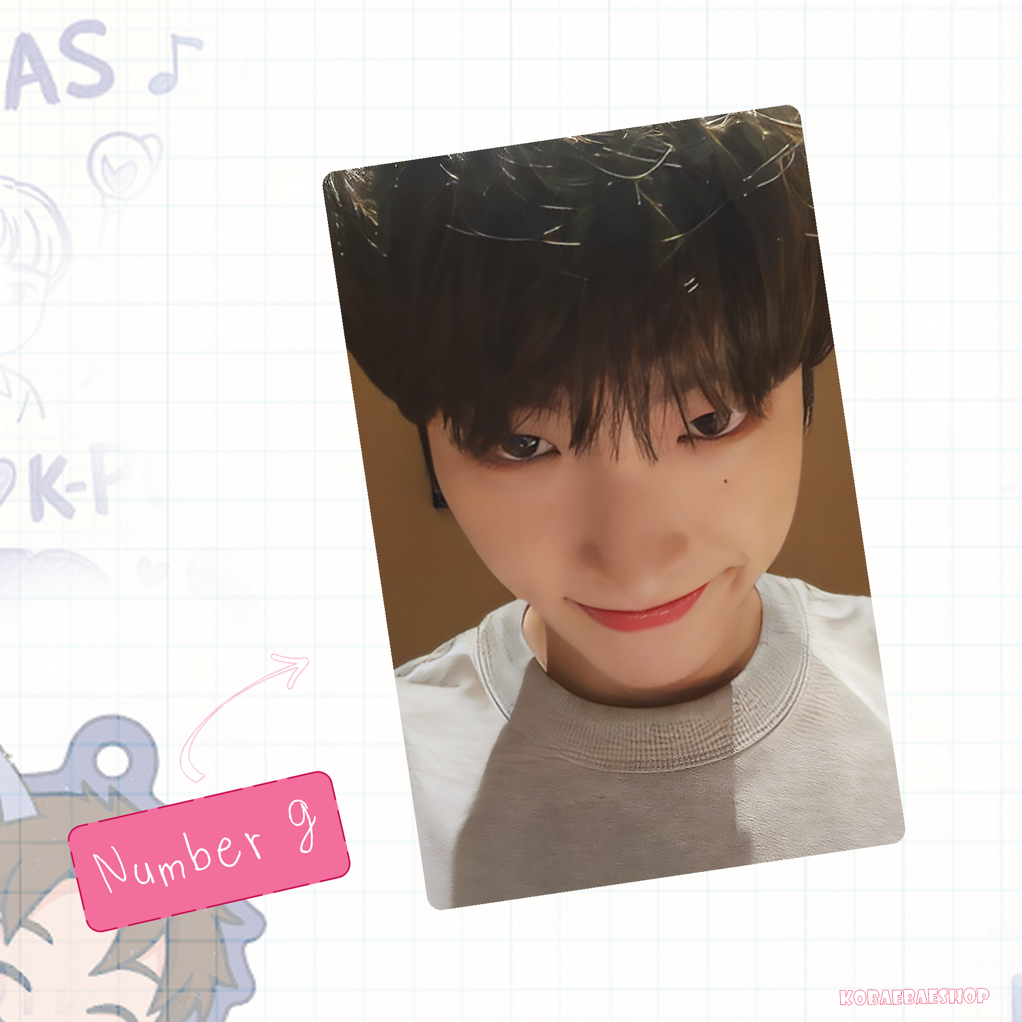 Atz - Mingi Handmade photocards kpop inspired - Bias Set 2