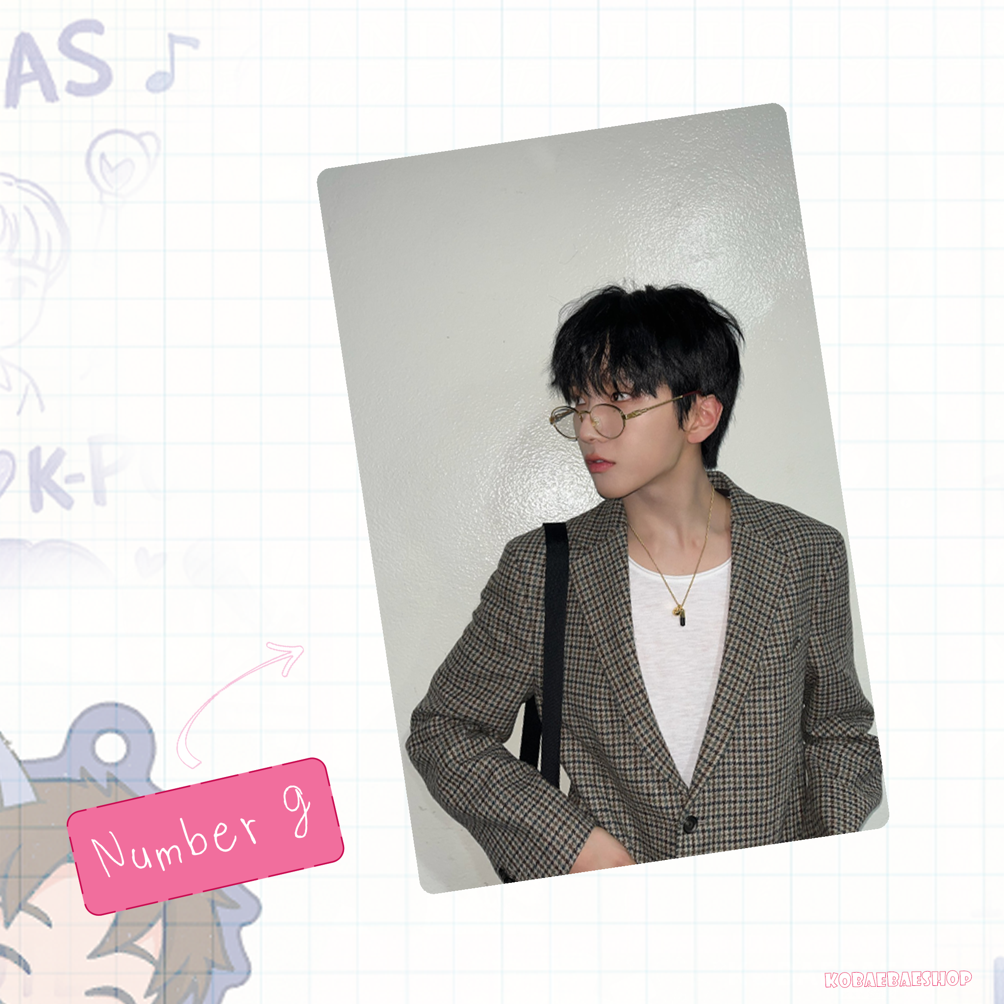 Boynextdoor - Woonhak handmade photocards kpop inspired - Set 1