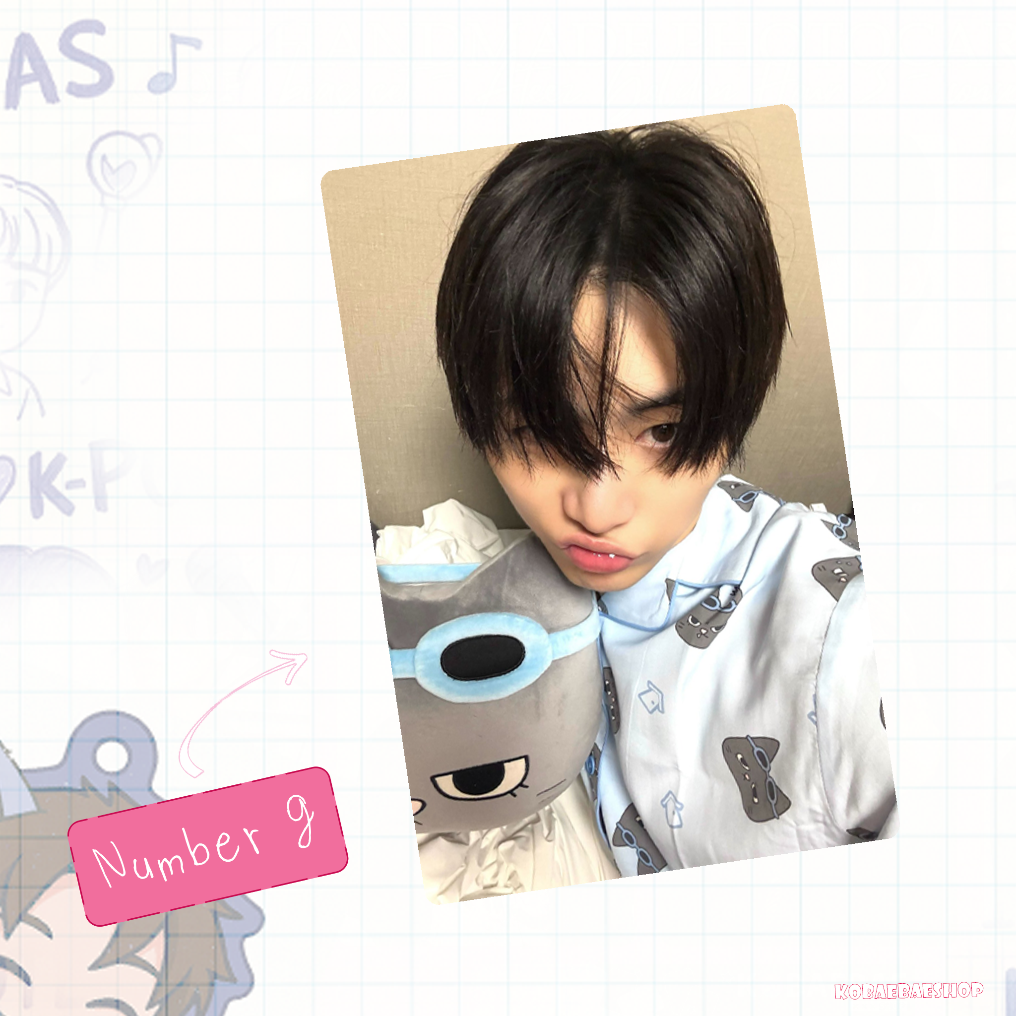 Boynextdoor - Taesan handmade photocards kpop inspired - Set 1
