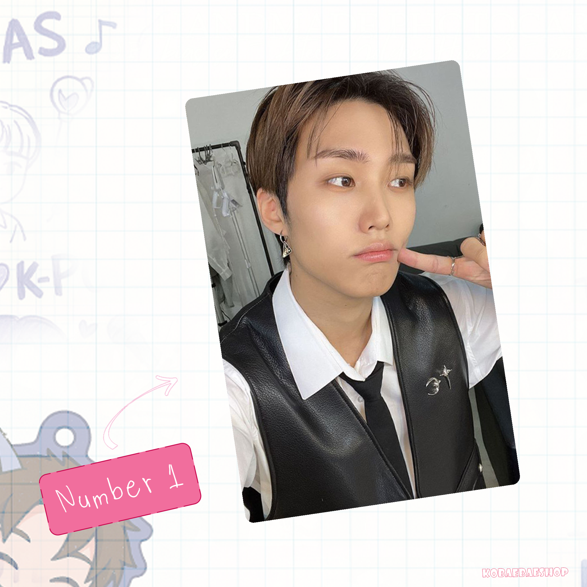 The Boyz - Jac handmade photocards kpop inspired - Set 1