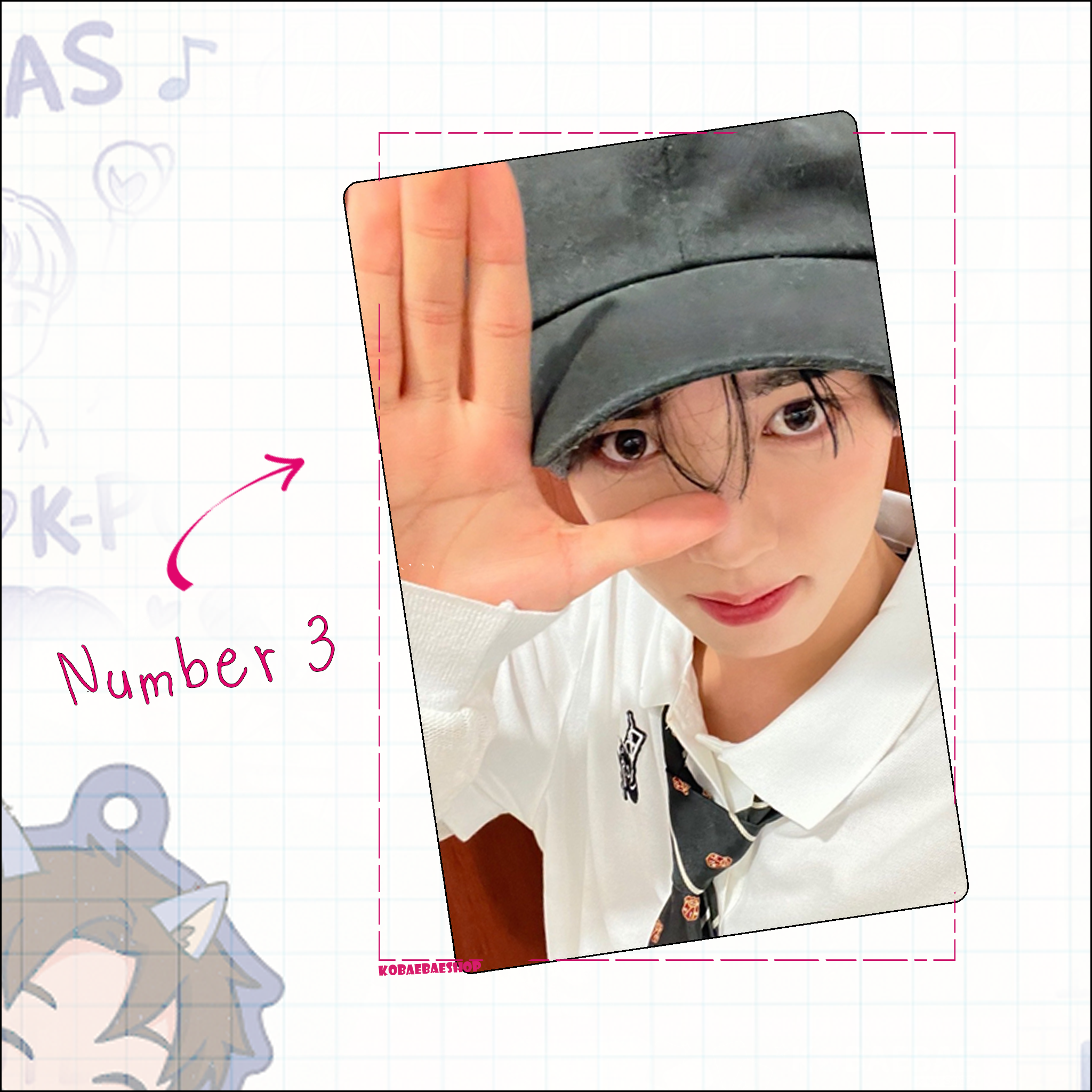 Zb1 - Yuji Handmade photocards kpop inspired - Bias Set 1