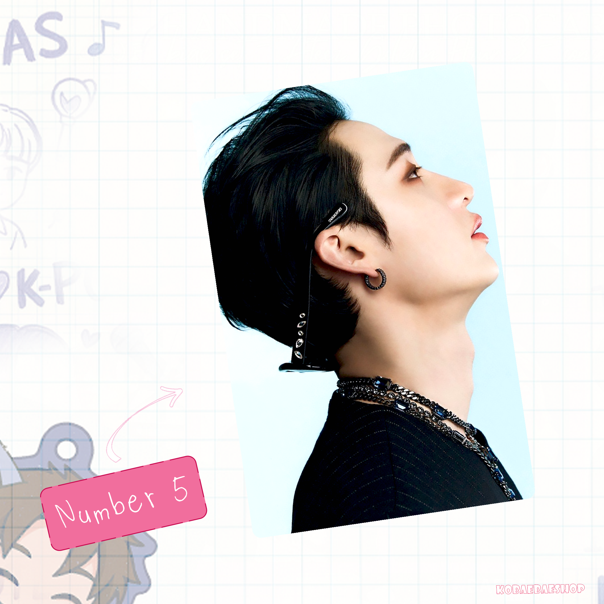 Skz - Channie NyL Handmade photocards kpop inspired - Bias Set