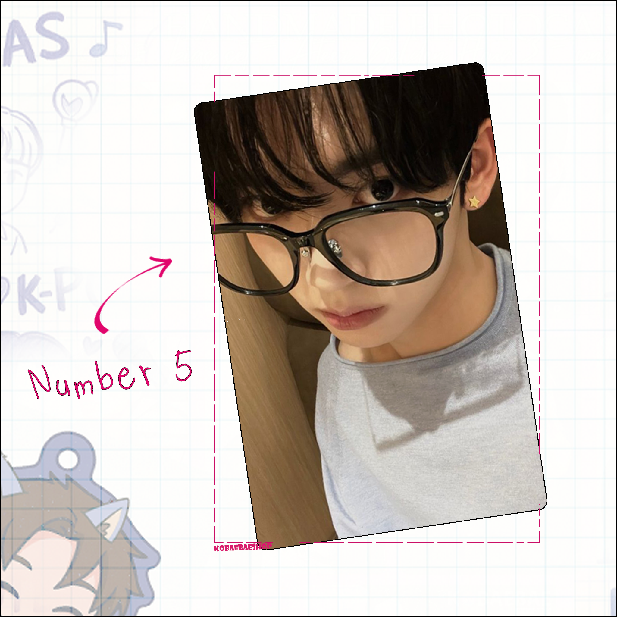 Zb1 - Yuji Handmade photocards kpop inspired - Bias Set 1