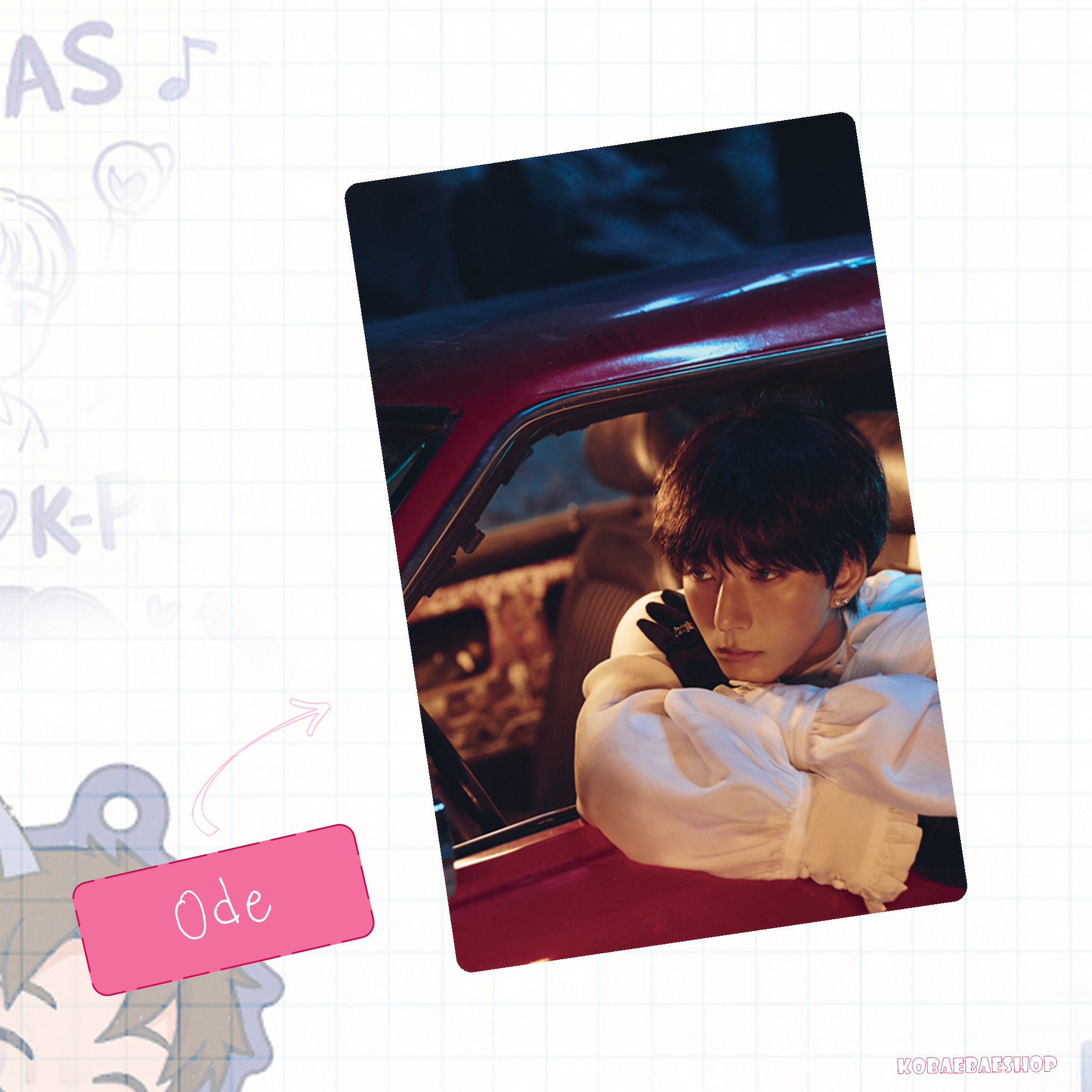 XHR - OT6 handmade LX to DT photocards - bias set 2