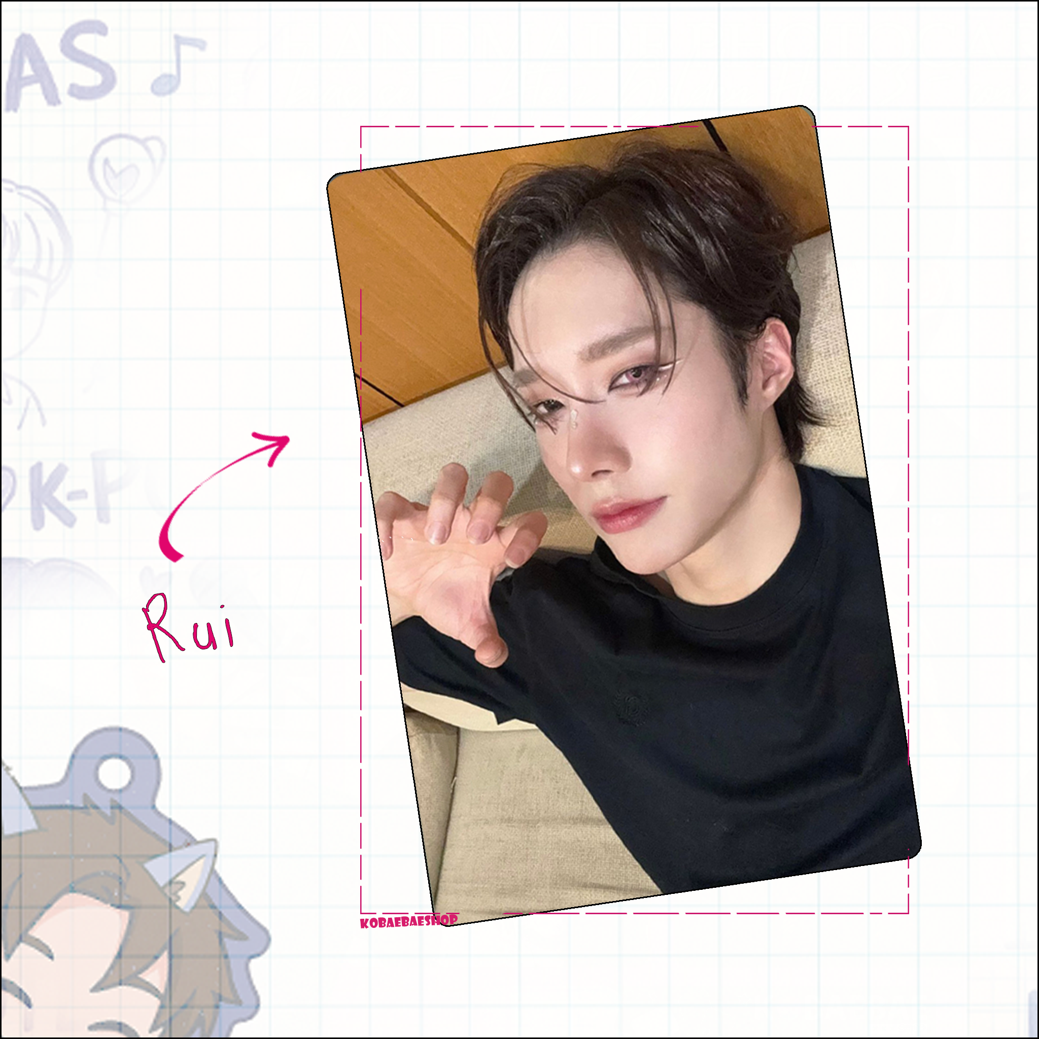 Xlov OT4 Full Set – Handmade Kpop Inspired Photocards (Pack 1)