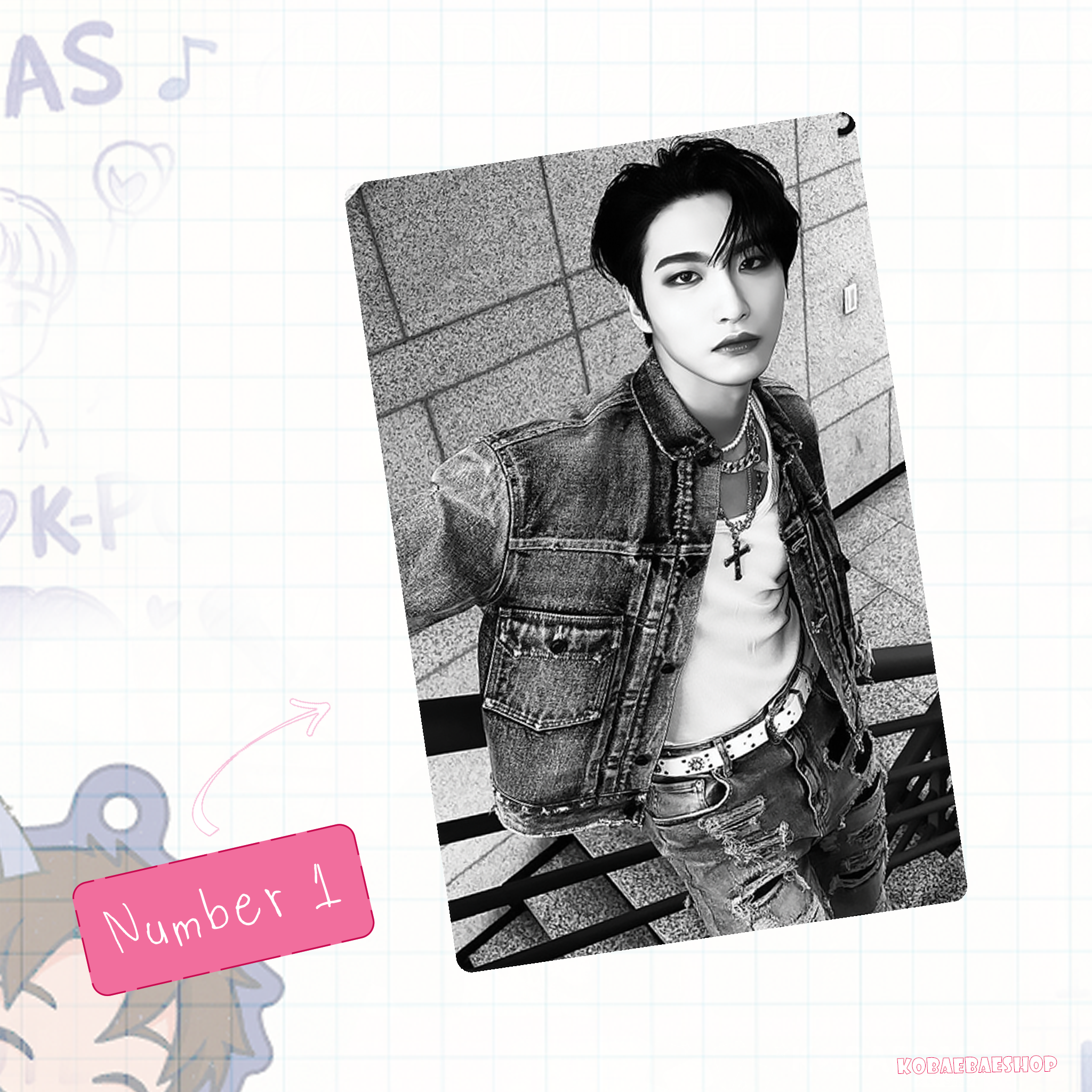 Atz - Hwa Handmade photocards kpop inspired - Bias Set 2
