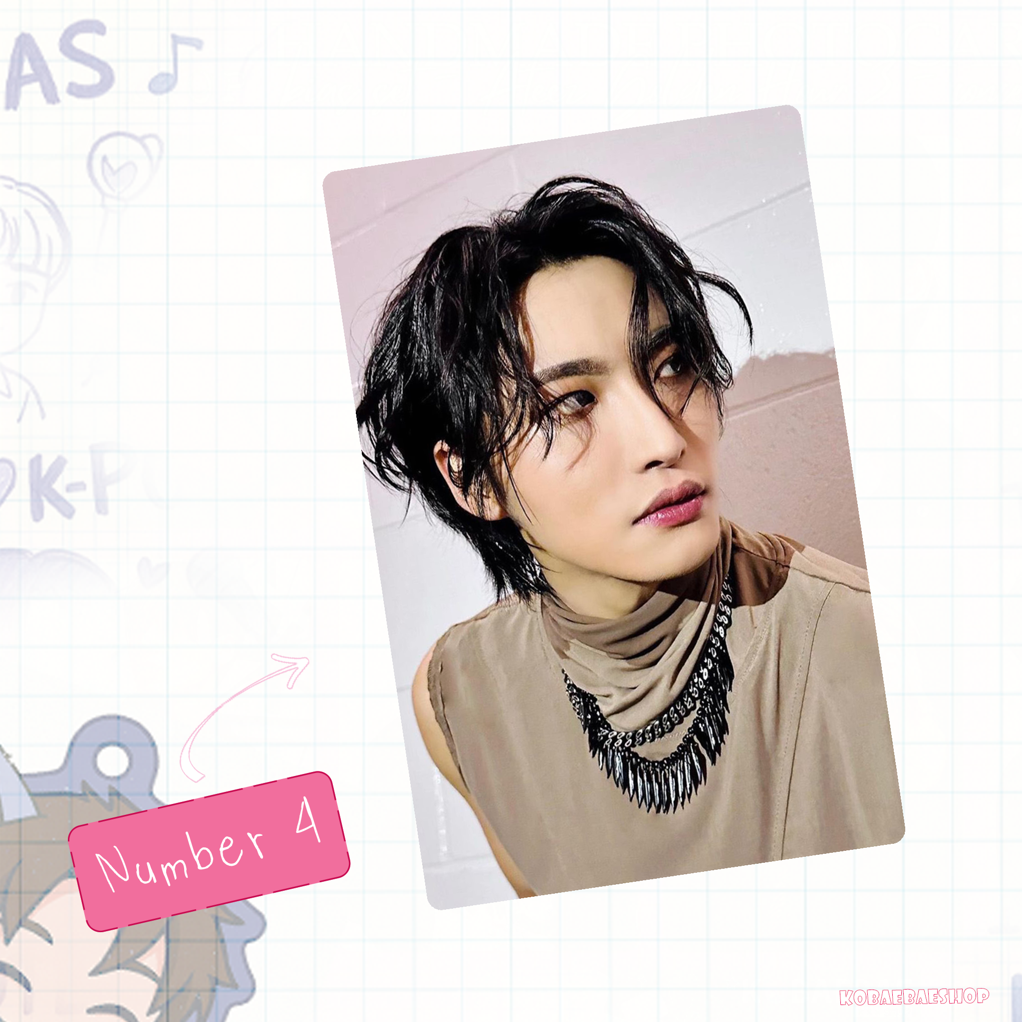 Atz - Hwa Handmade photocards kpop inspired - Bias Set 2