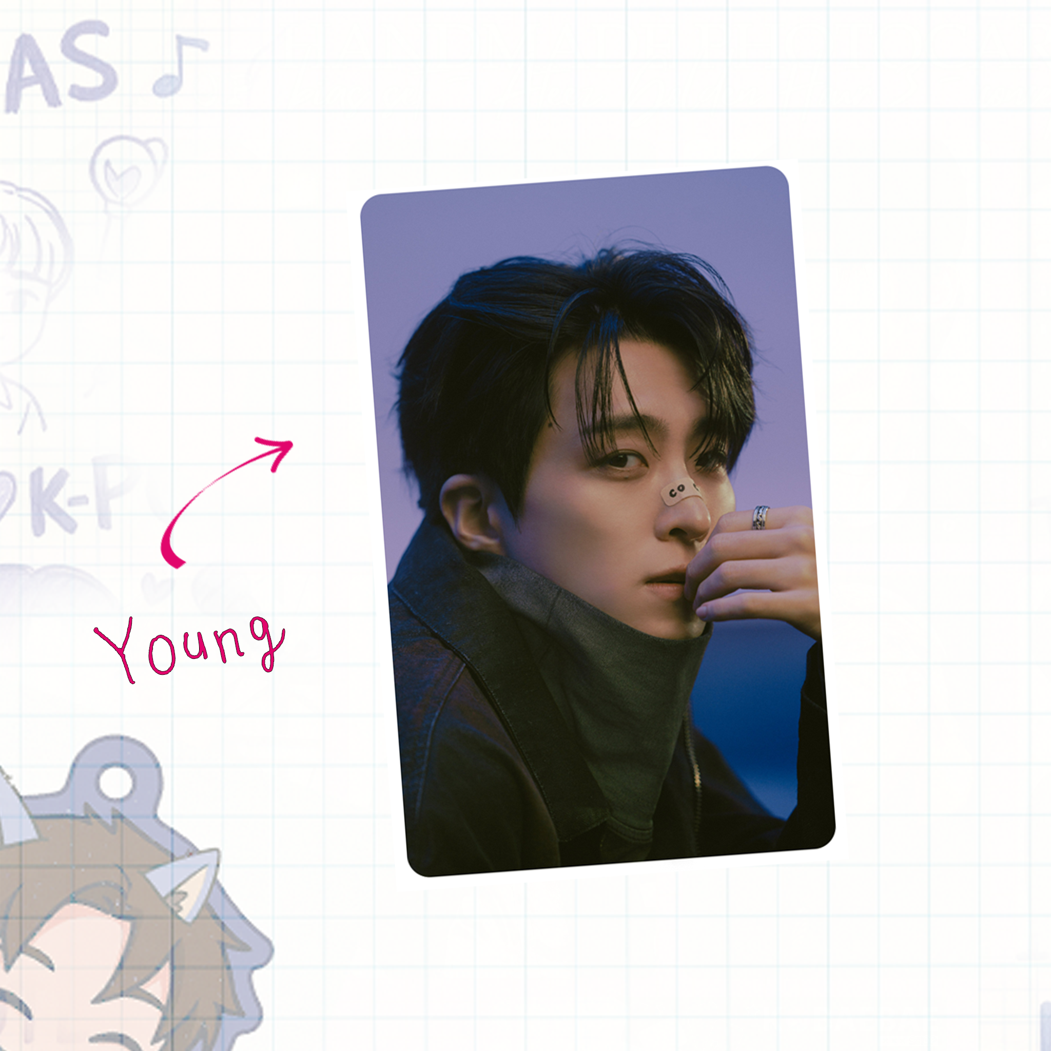 GotSev - Ot7 handmade photocards kpop inspired - Winter Hept. - Hept concept