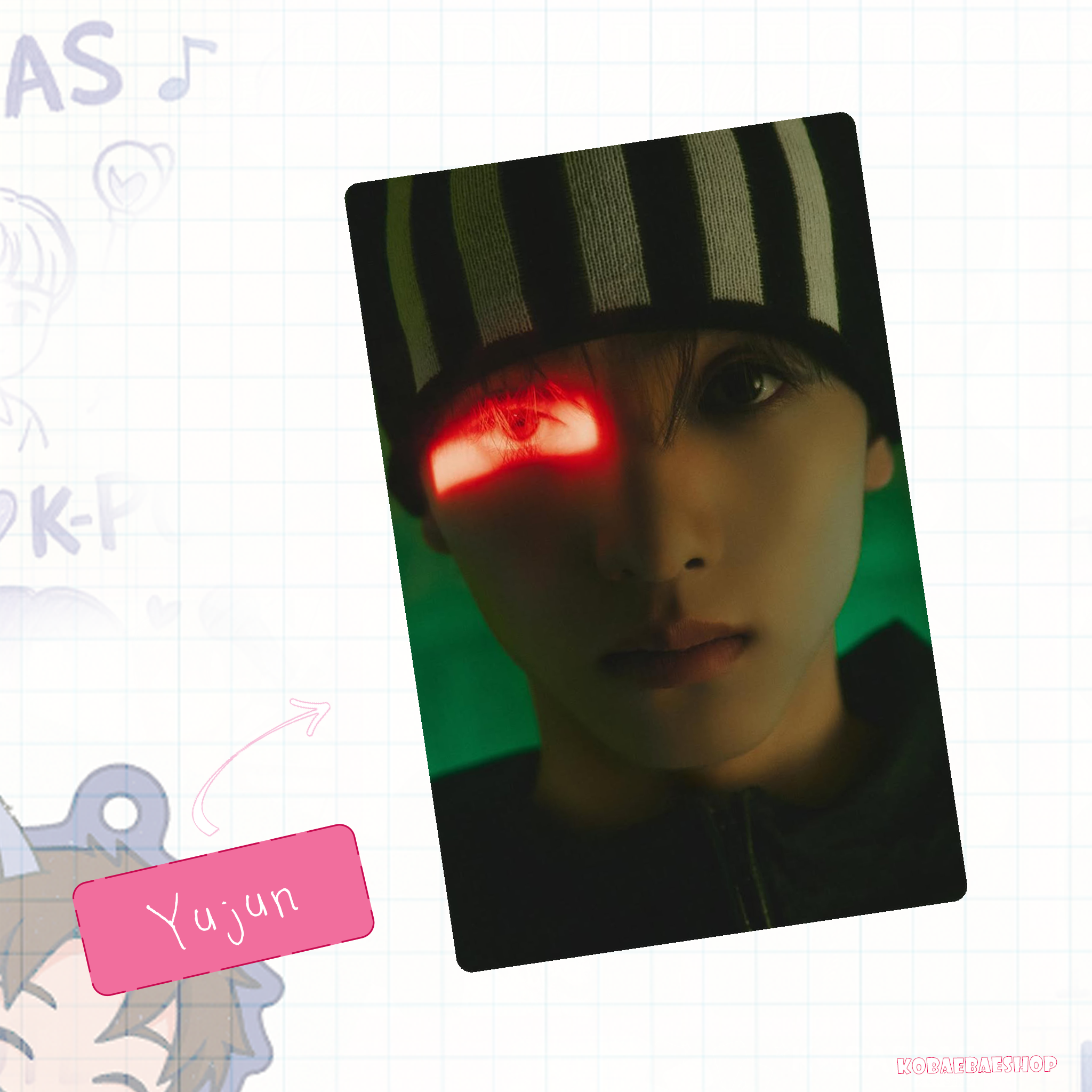 Xikers - OT10 Hiker handmade photocards - bias set 1