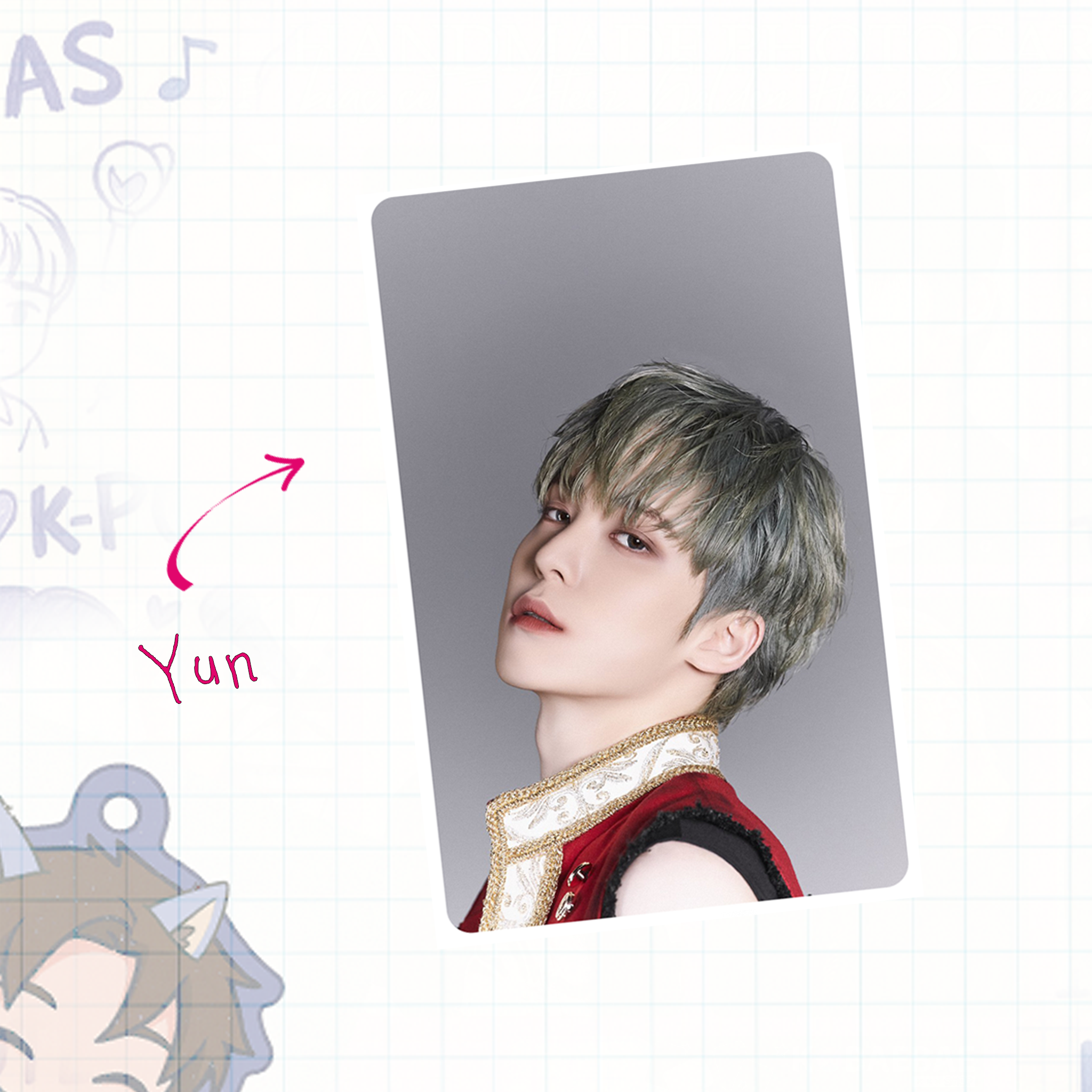 Atz - 1883 Mgz. handmade photocards kpop inspired - Ot8 set