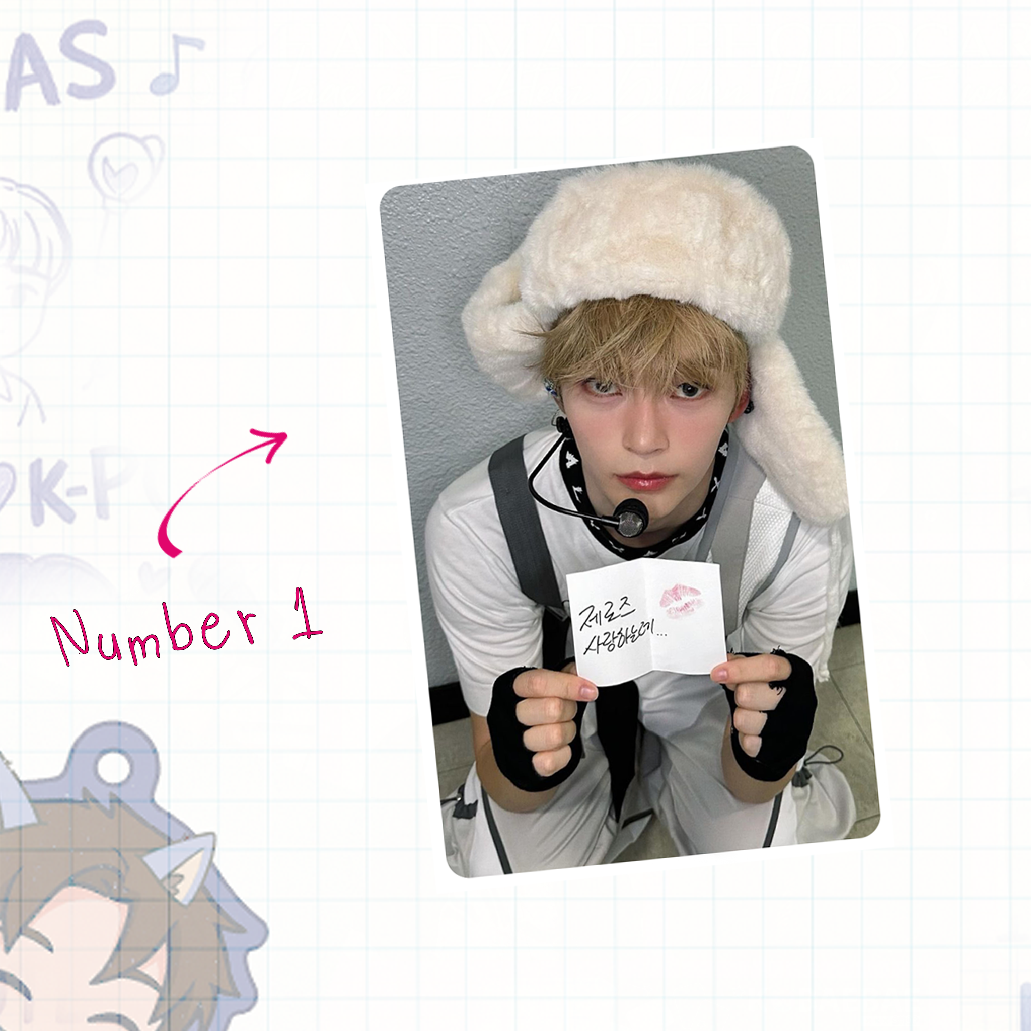 Zb1 - Binie Handmade photocards kpop inspired - Bias Set 1