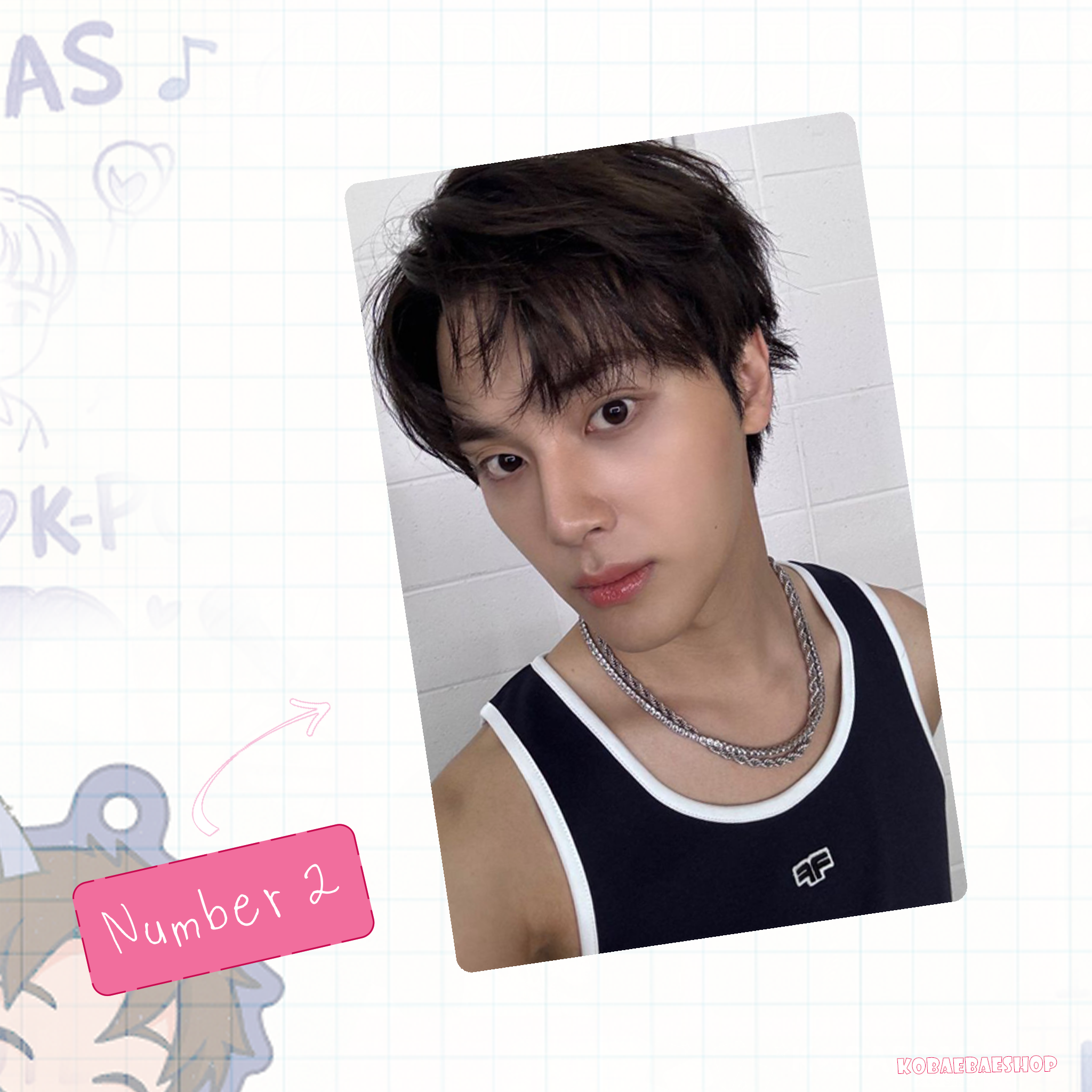 The Boyz - Nyeon handmade photocards kpop inspired - Set 1