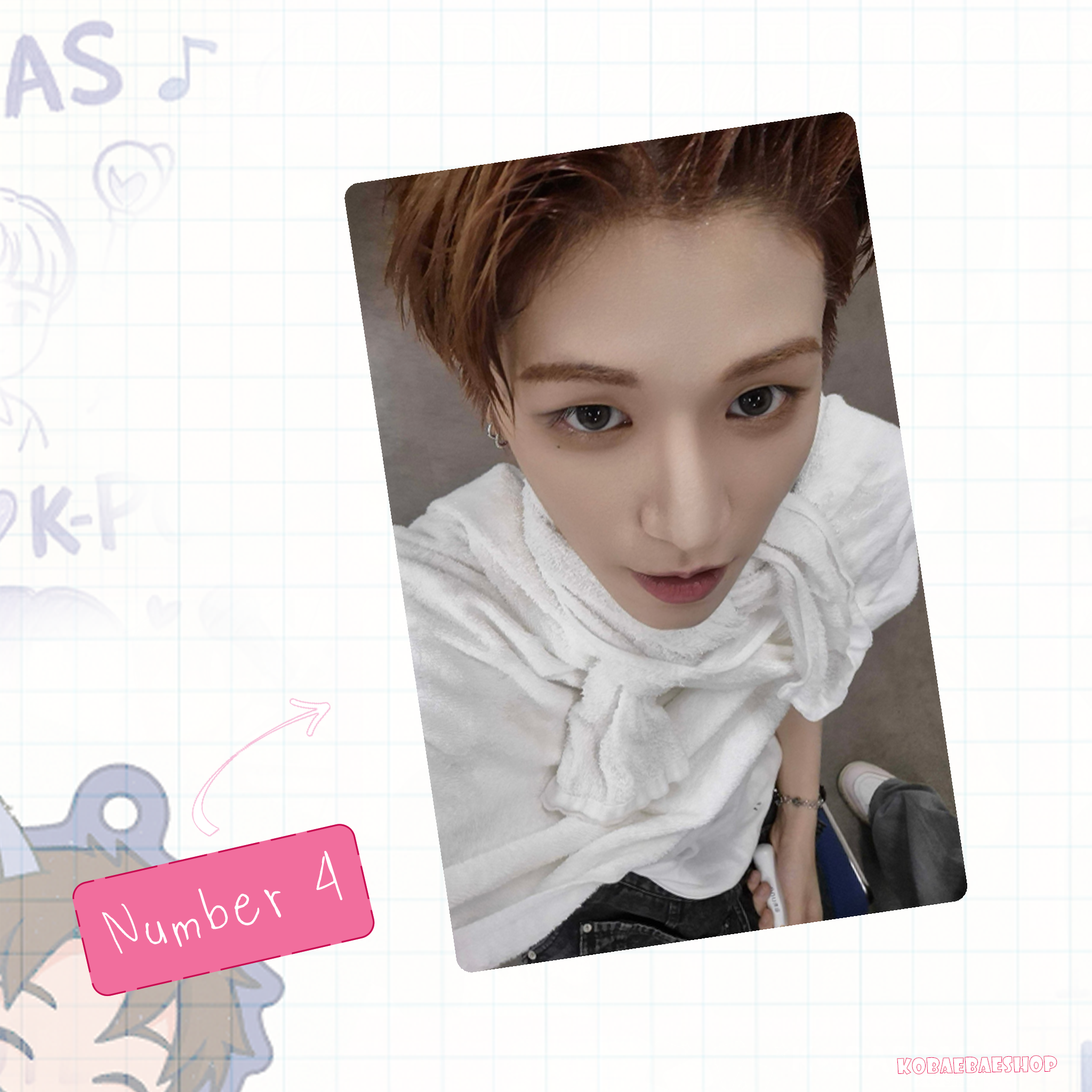 Boynextdoor - Riwoo handmade photocards kpop inspired - Set 1