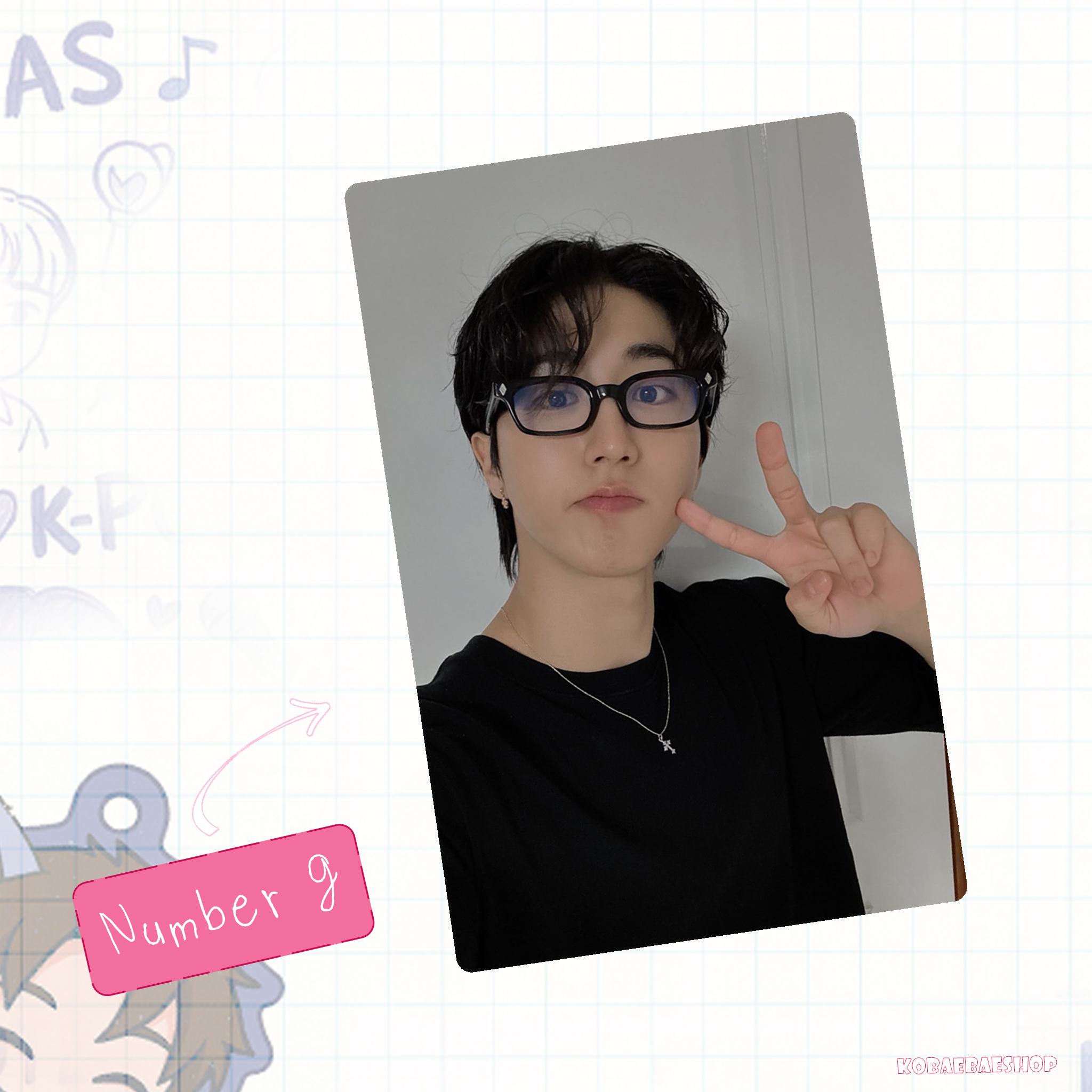 Skz - Han handmade photocards kpop inspired - Set 2