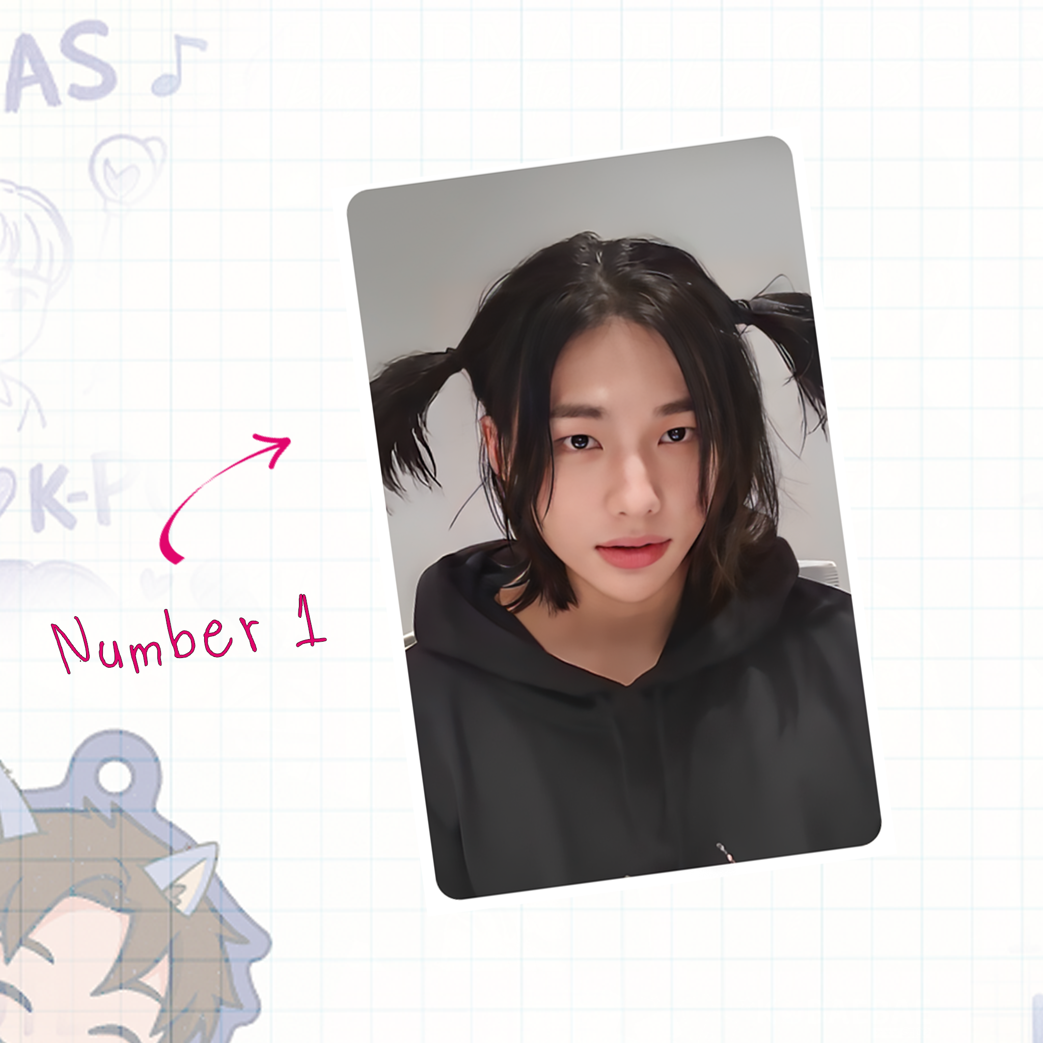 Skz - Hyune handmade photocards kpop inspired - Set 1