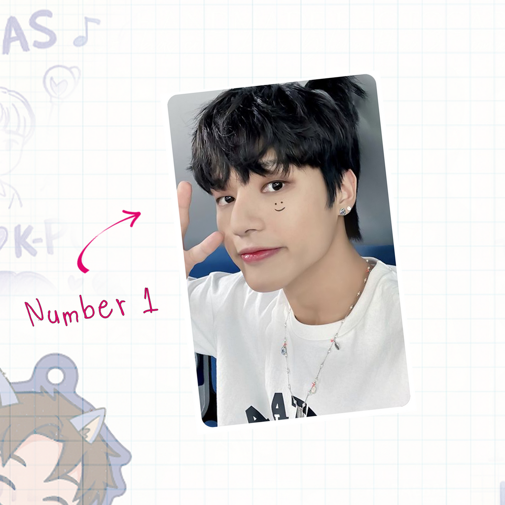 Atz - Woo handmade photocards kpop inspired - Set 1