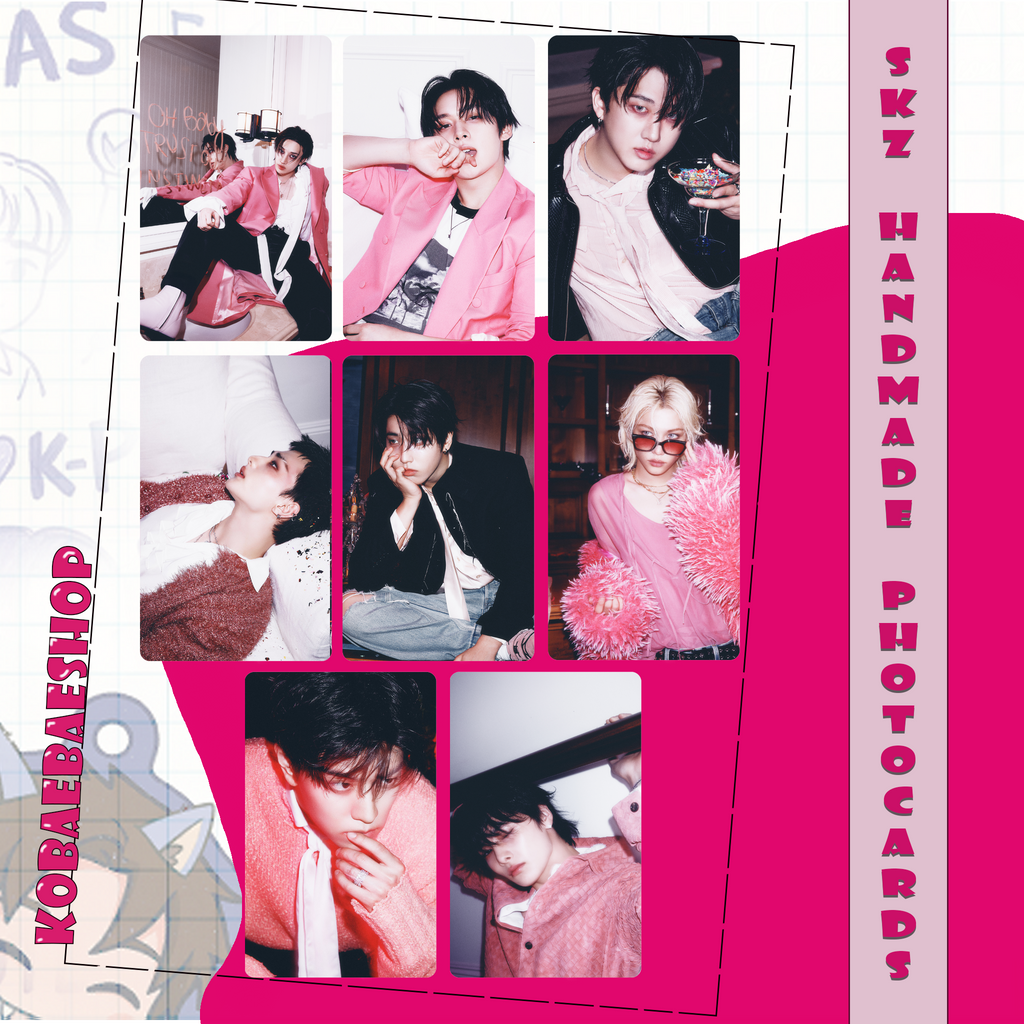 Skz - Doit  handmade photocards kpop inspired - Bias set 2