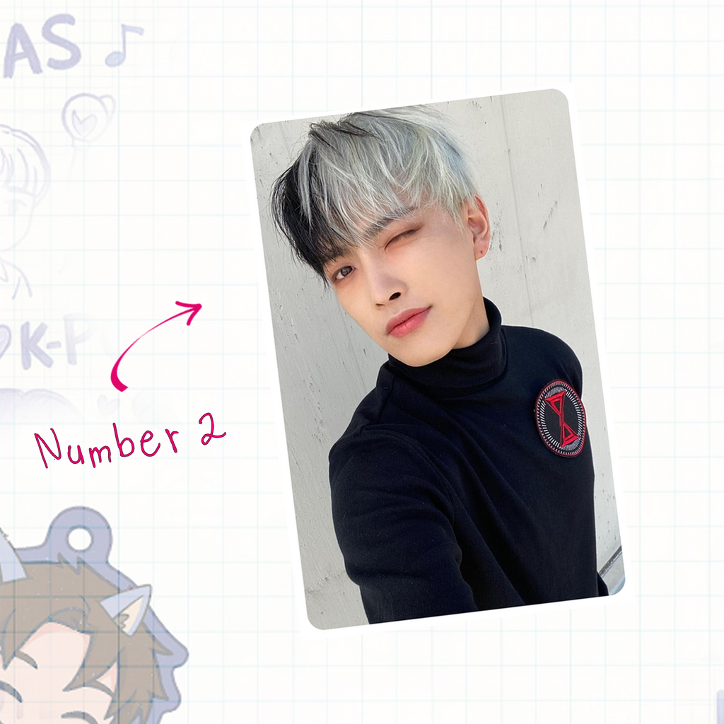 Atz - Joong handmade photocards kpop inspired - Set 1