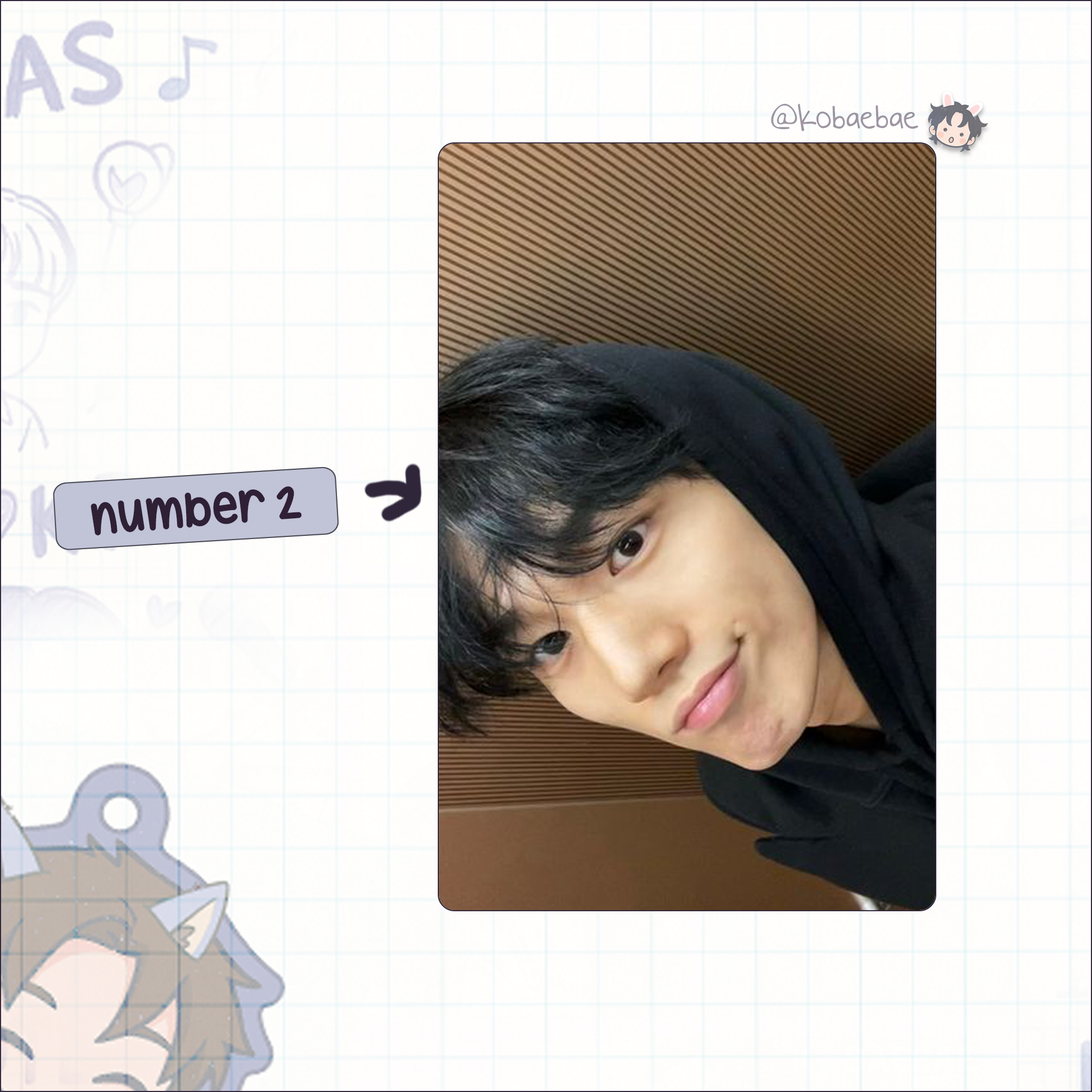 P1harmony - Intak handmade photocards kpop inspired - Set 3