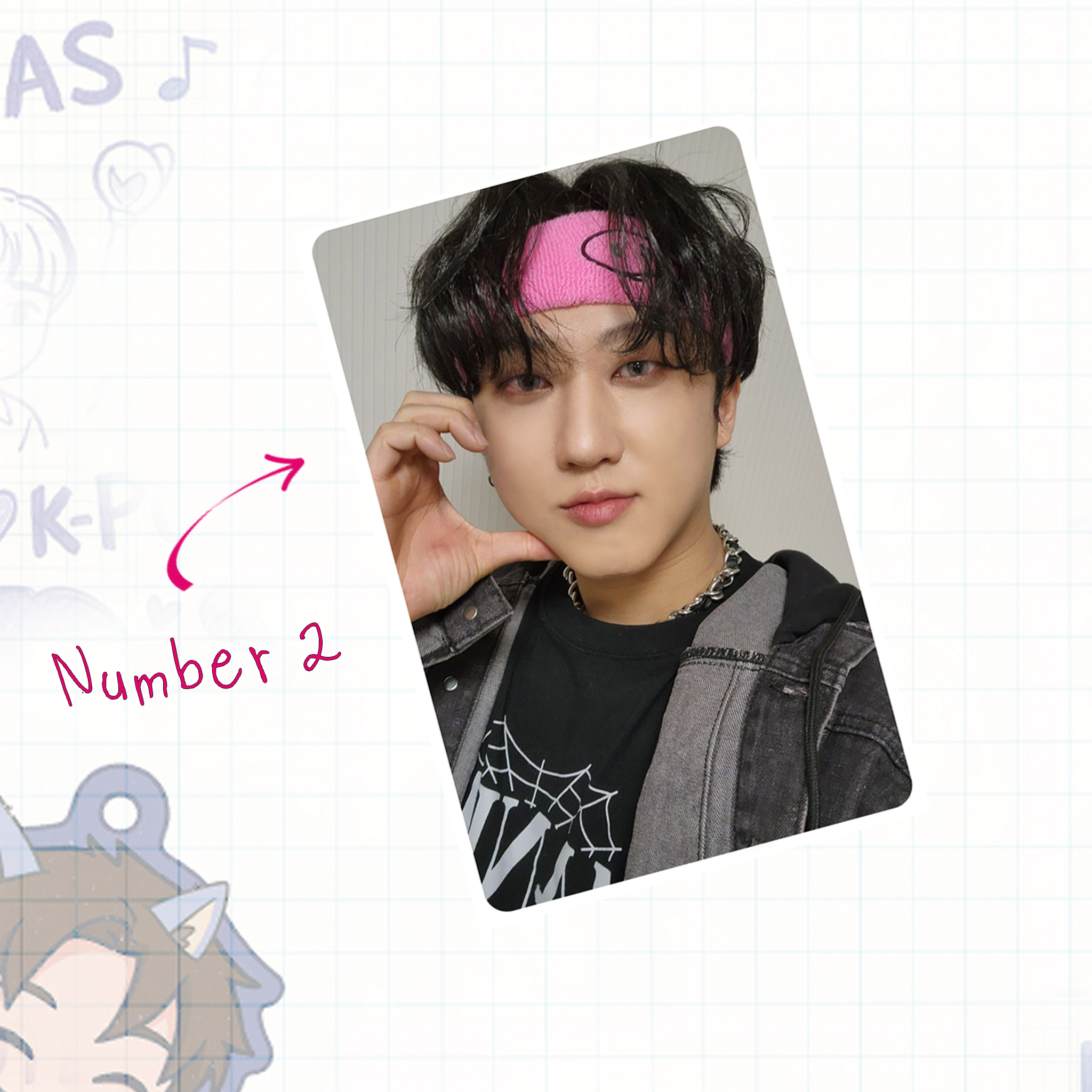 Skz - Binnie handmade photocards kpop inspired - Set 1