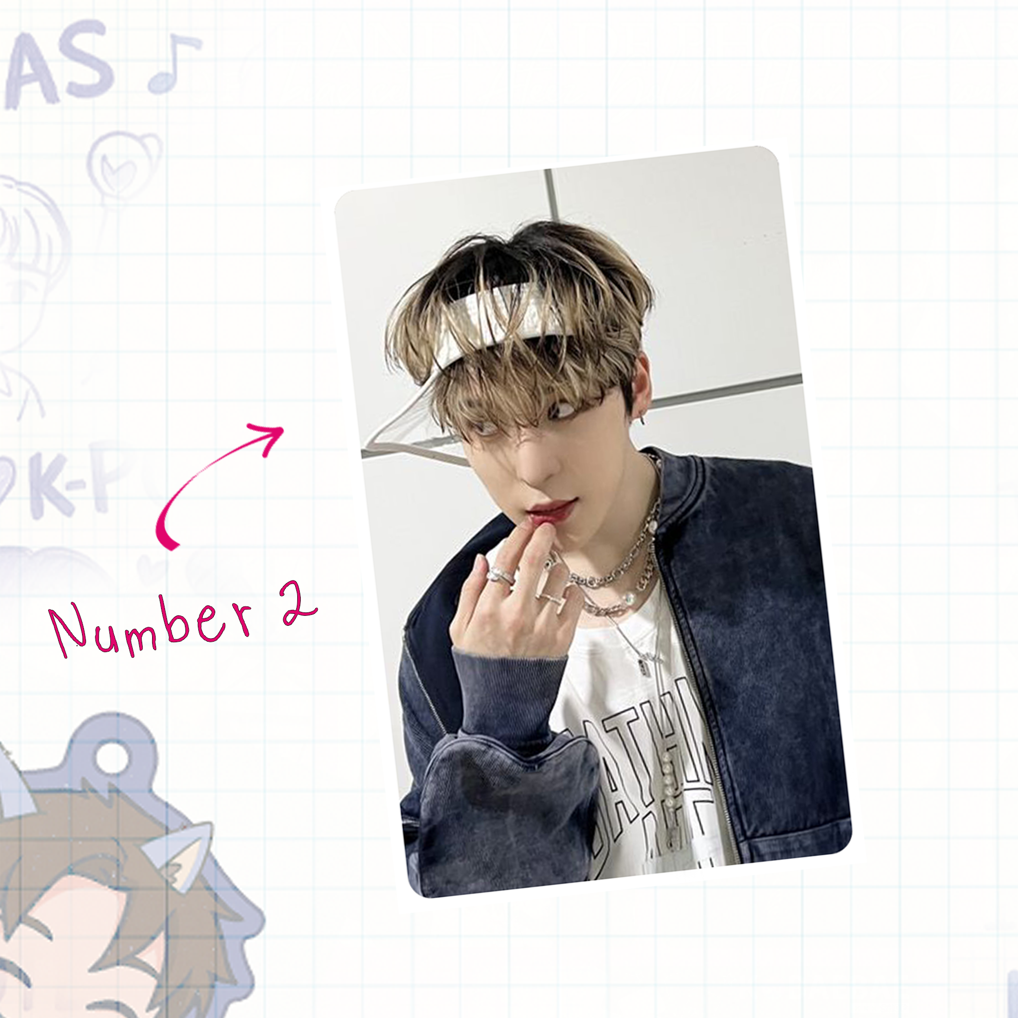 Atz - Yu handmade photocards kpop inspired - Set 1