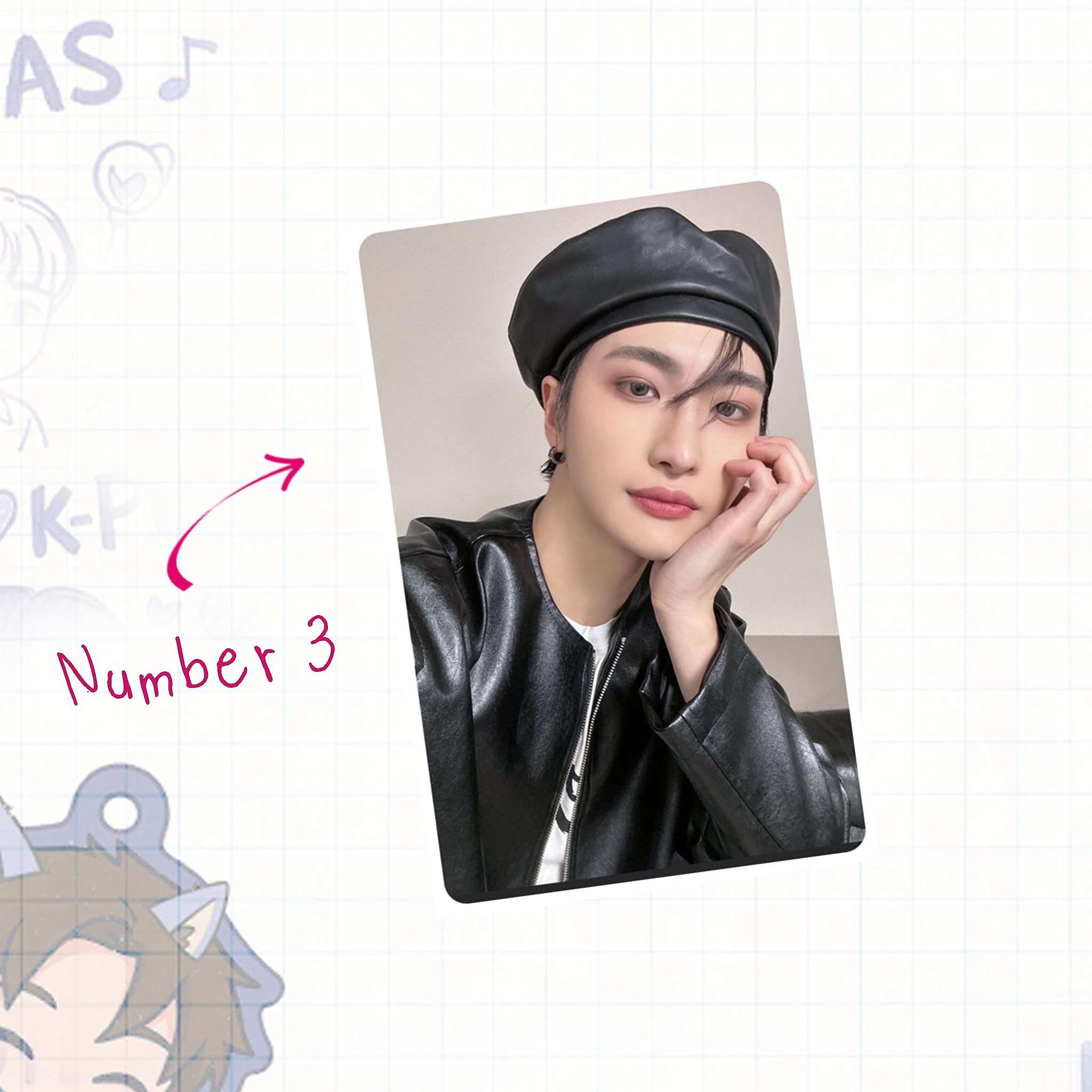 Atz - Hwa handmade photocards kpop inspired - Set 1