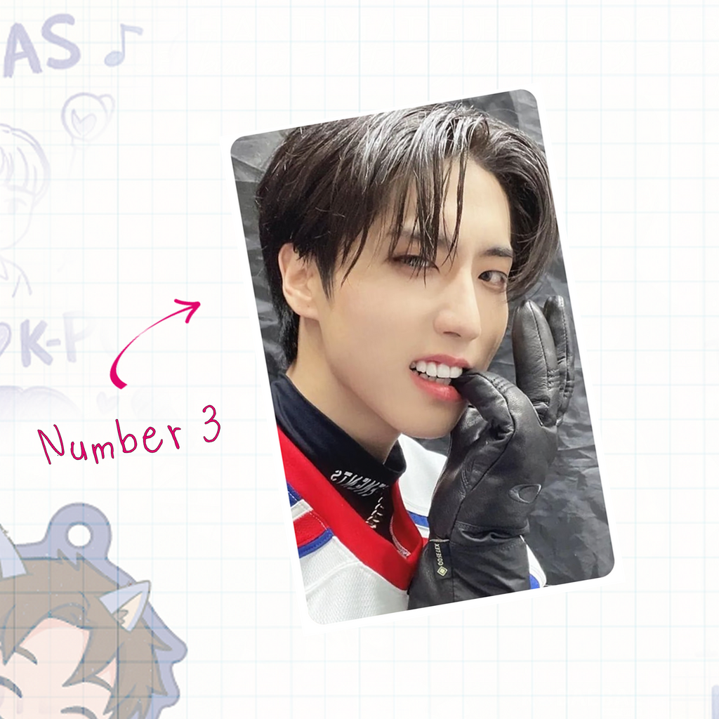 Skz - Hannie handmade photocards kpop inspired - Set 1