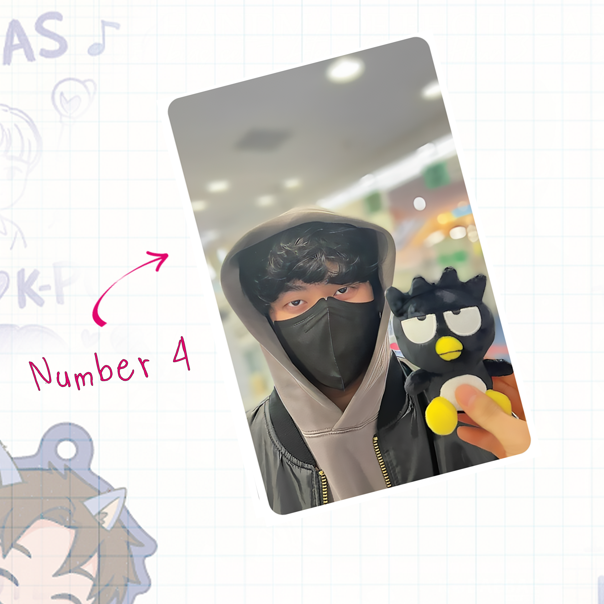 Skz - Binnie handmade photocards kpop inspired - Set 1