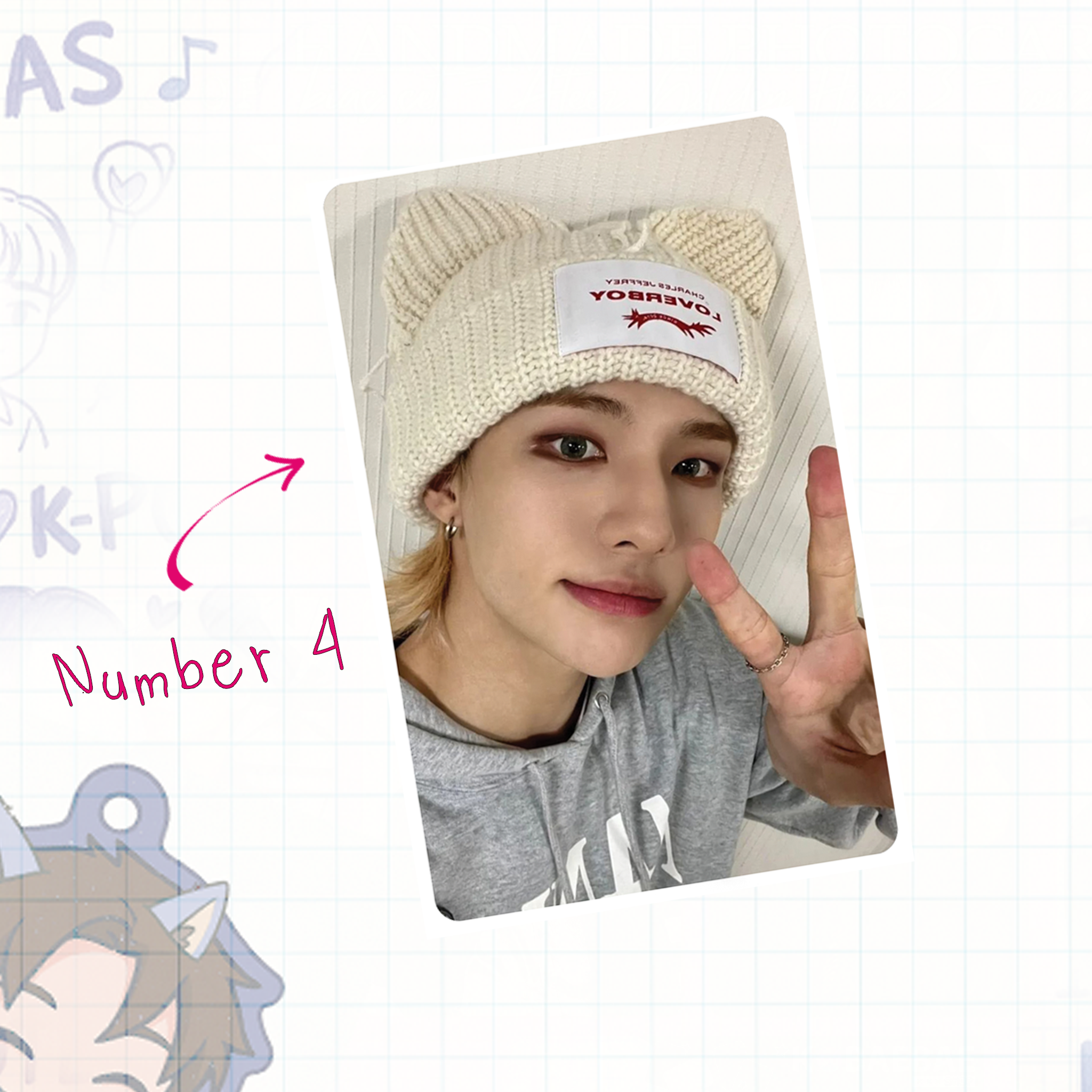 Skz - Hyune handmade photocards kpop inspired - Set 1