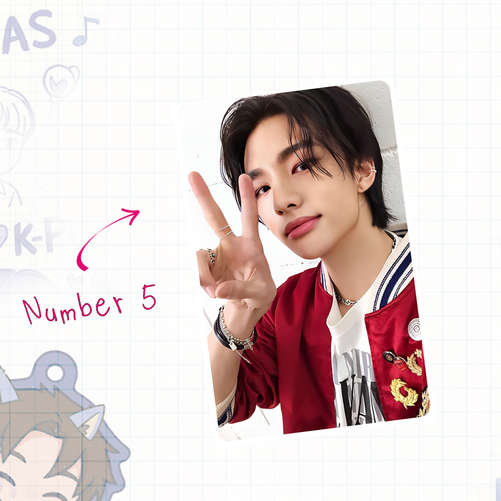 Skz - Hyune handmade photocards kpop inspired - Set 1