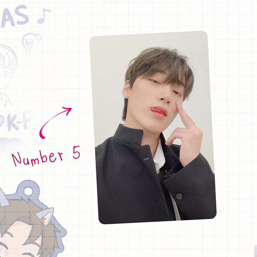 Atz - Sannie handmade photocards kpop inspired - Set 1