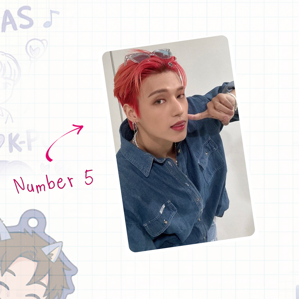 Atz - Woo handmade photocards kpop inspired - Set 1