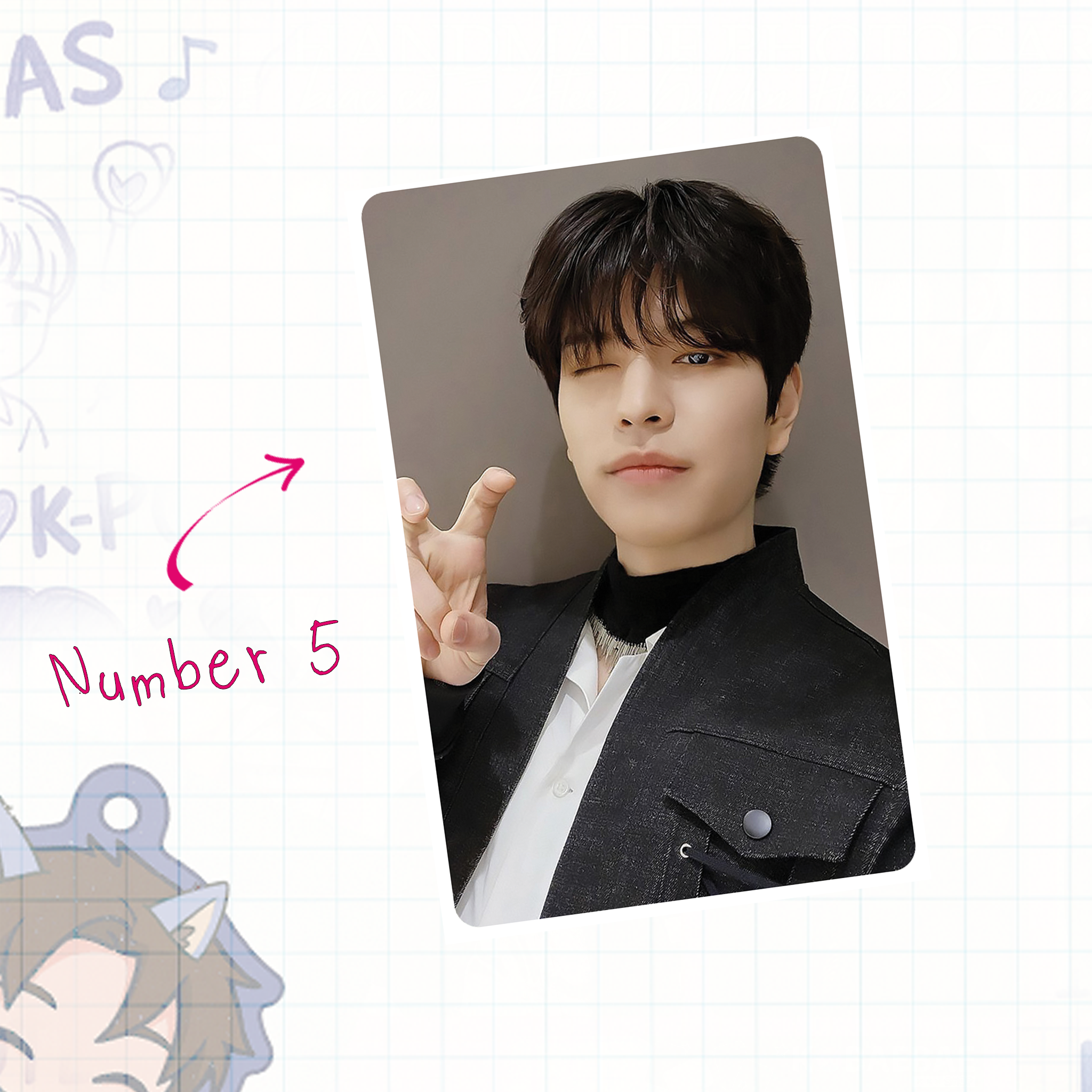 Skz - Min handmade photocards kpop inspired - Set 1