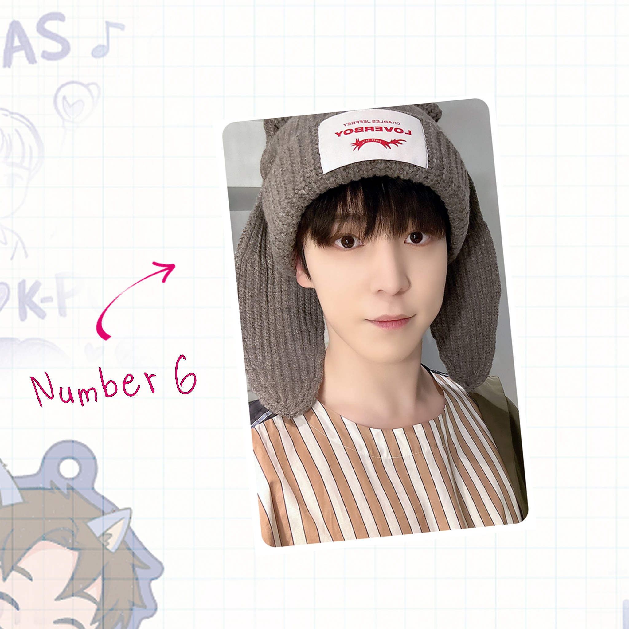 Atz - Yu handmade photocards kpop inspired - Set 1