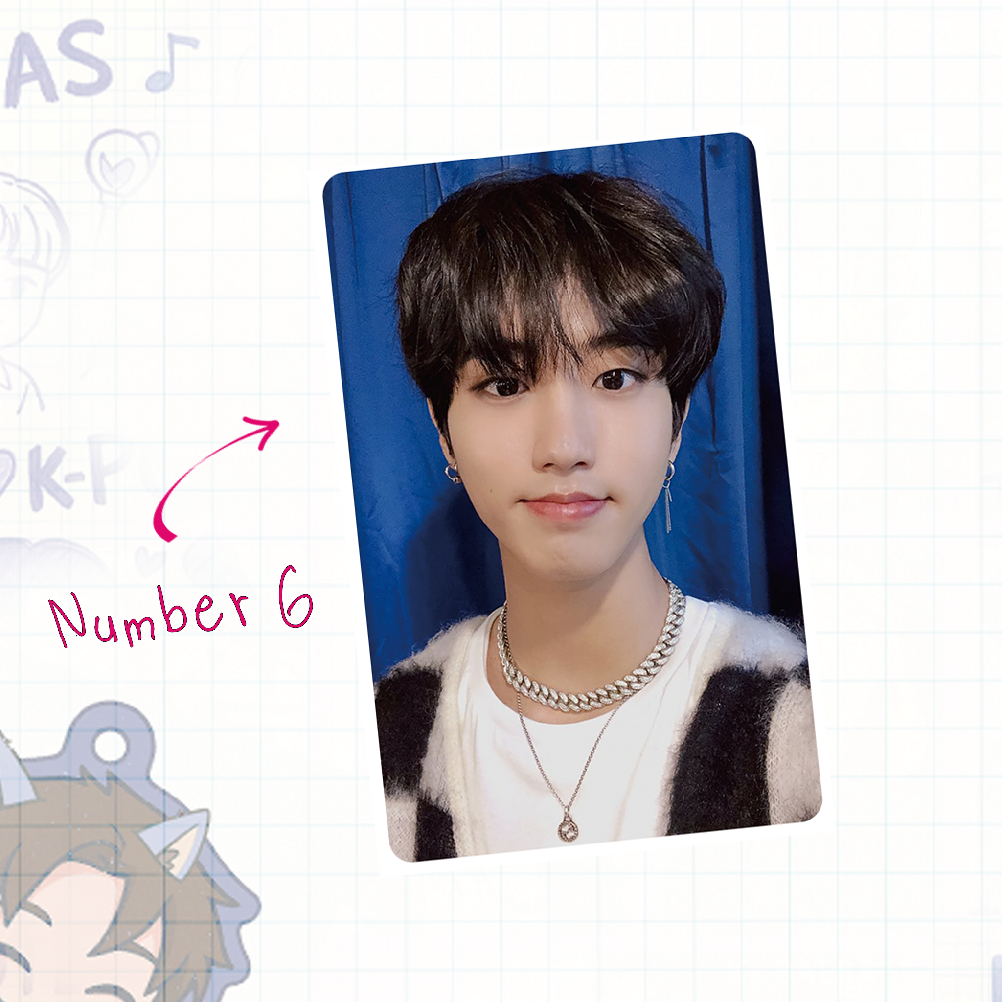 Skz - Hannie handmade photocards kpop inspired - Set 1