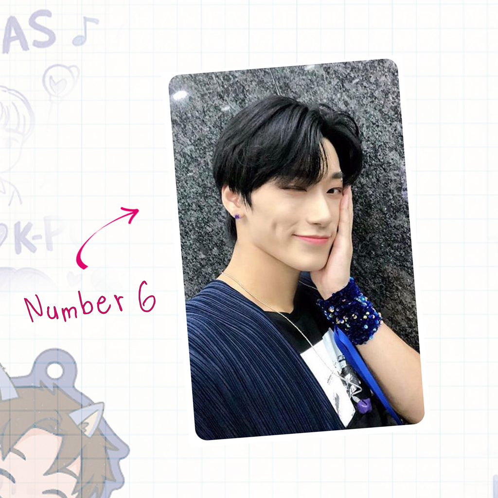 Atz - Sannie handmade photocards kpop inspired - Set 1