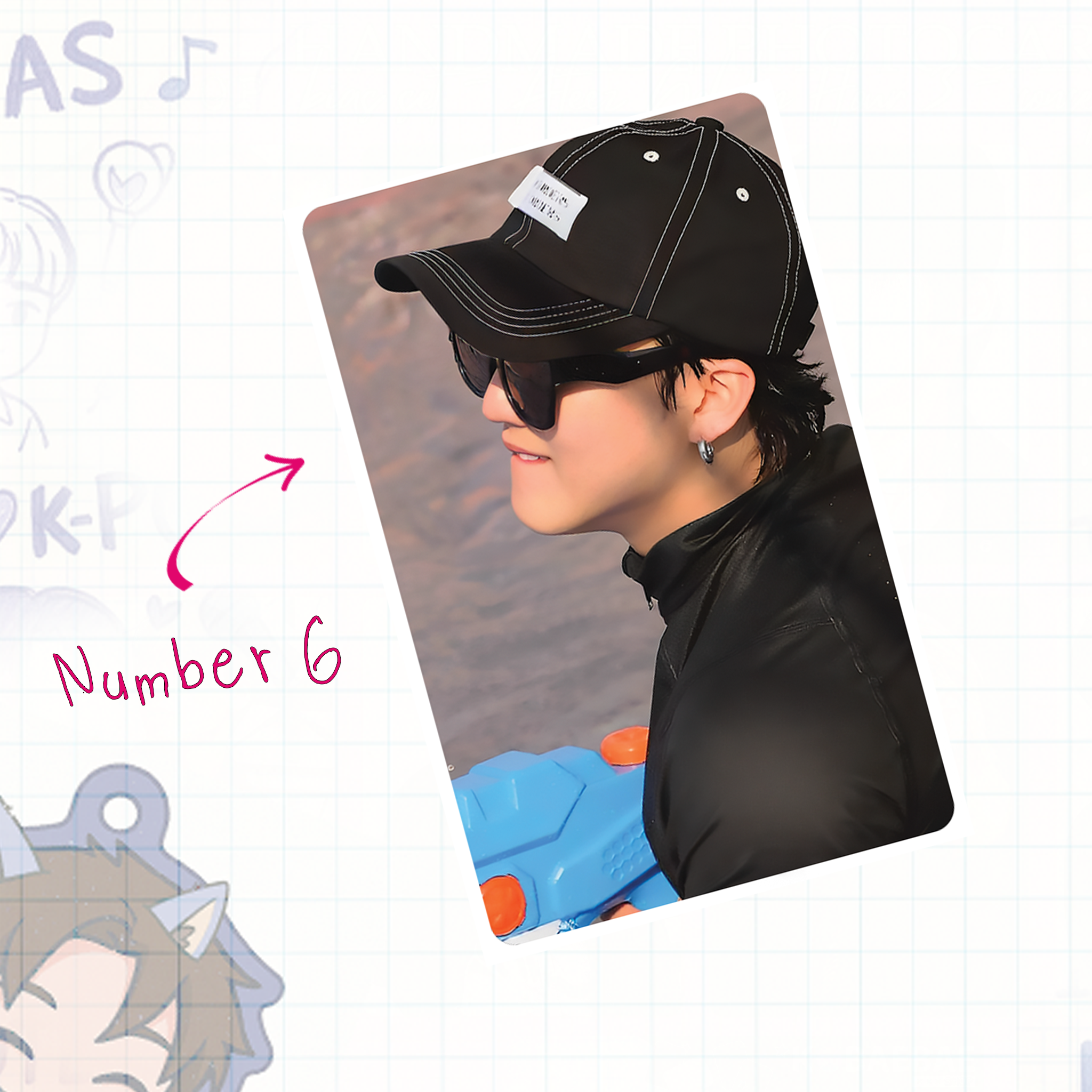 Skz - Binnie handmade photocards kpop inspired - Set 1