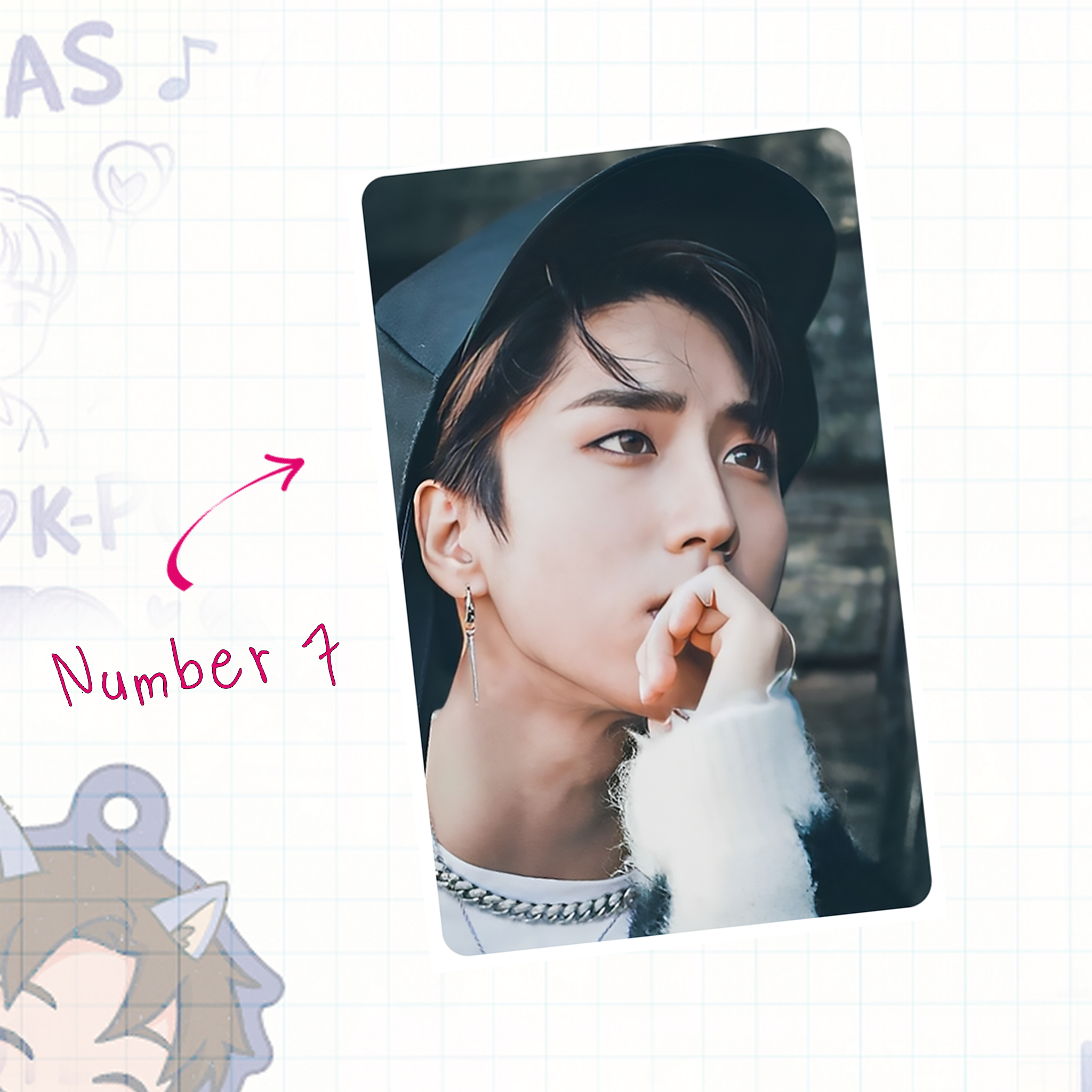 Skz - Hannie handmade photocards kpop inspired - Set 1