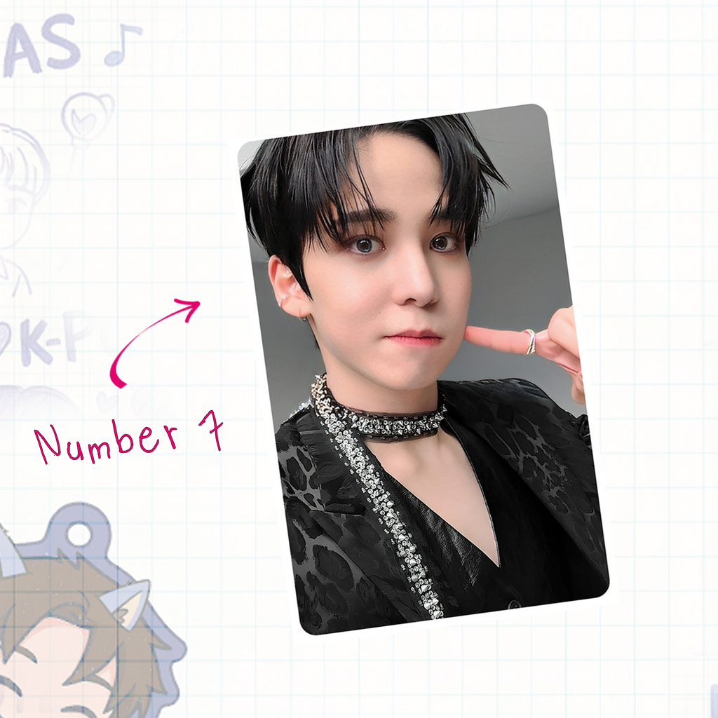 Atz - Yu handmade photocards kpop inspired - Set 1