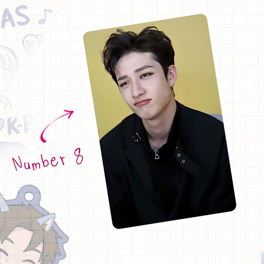 Skz - Channie handmade photocards kpop inspired - Set 1