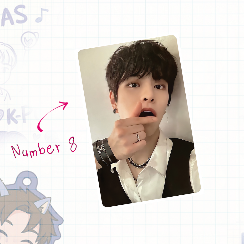 Skz - Min handmade photocards kpop inspired - Set 1