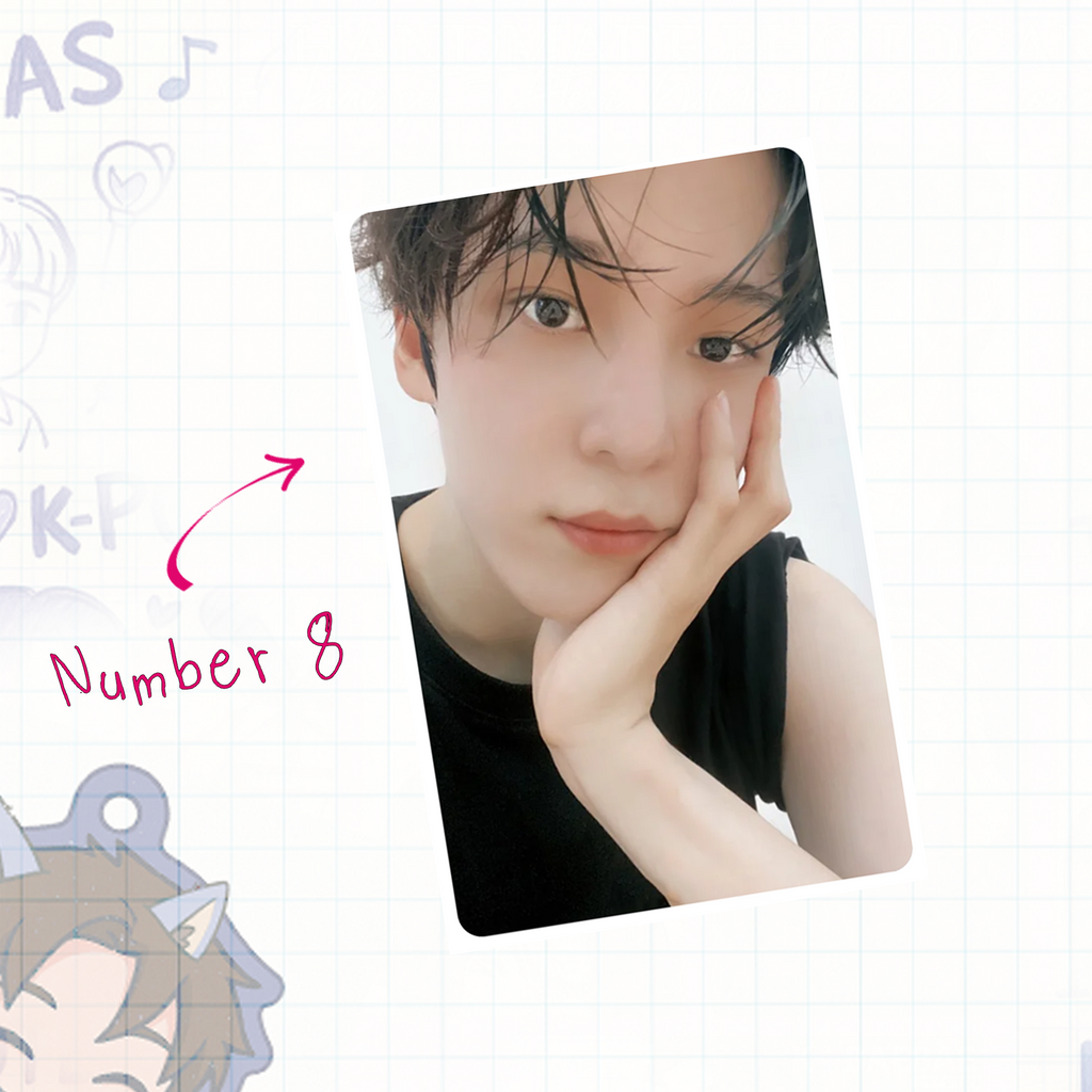 Atz - Yu handmade photocards kpop inspired - Set 1
