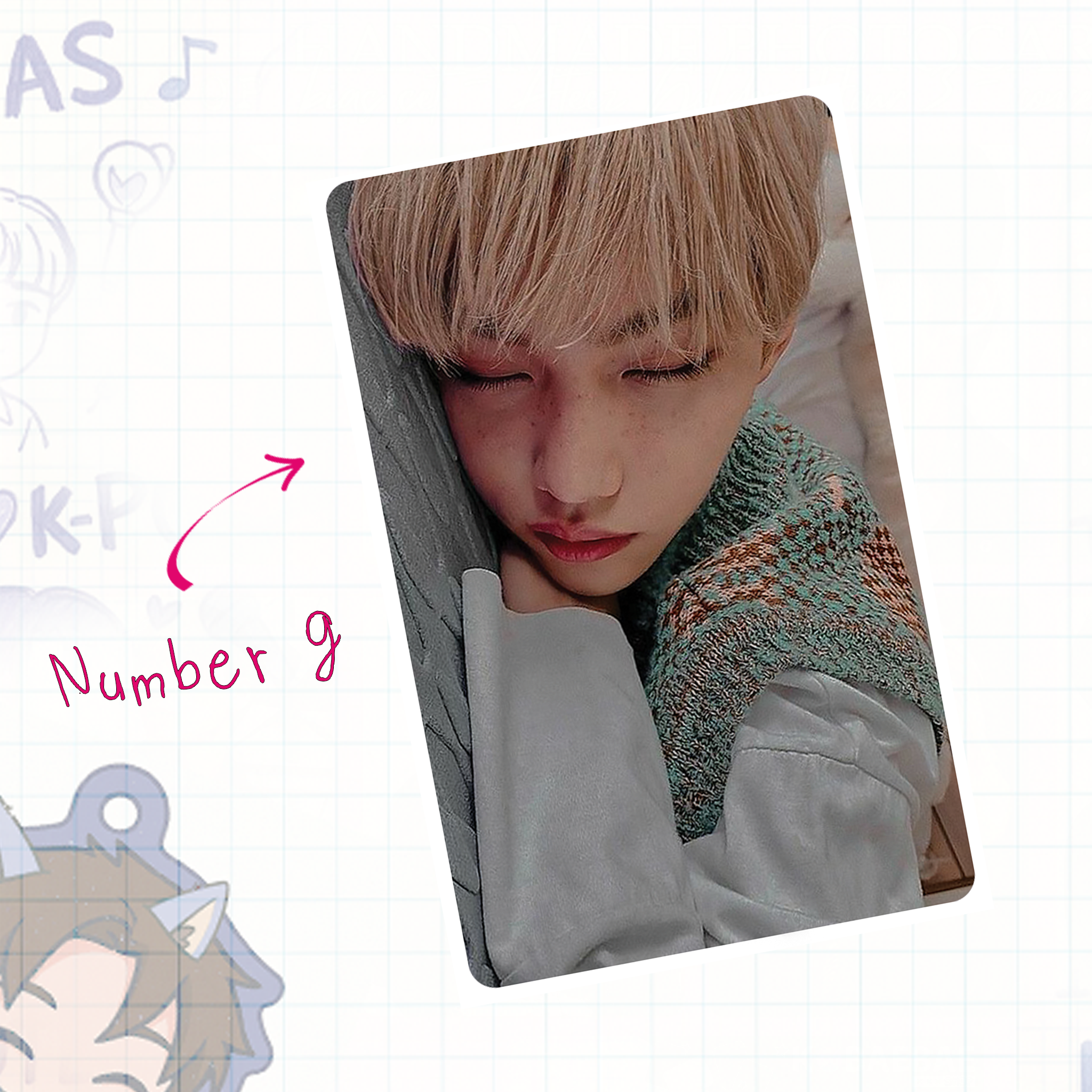 Skz - Lix handmade photocards kpop inspired - Set 1