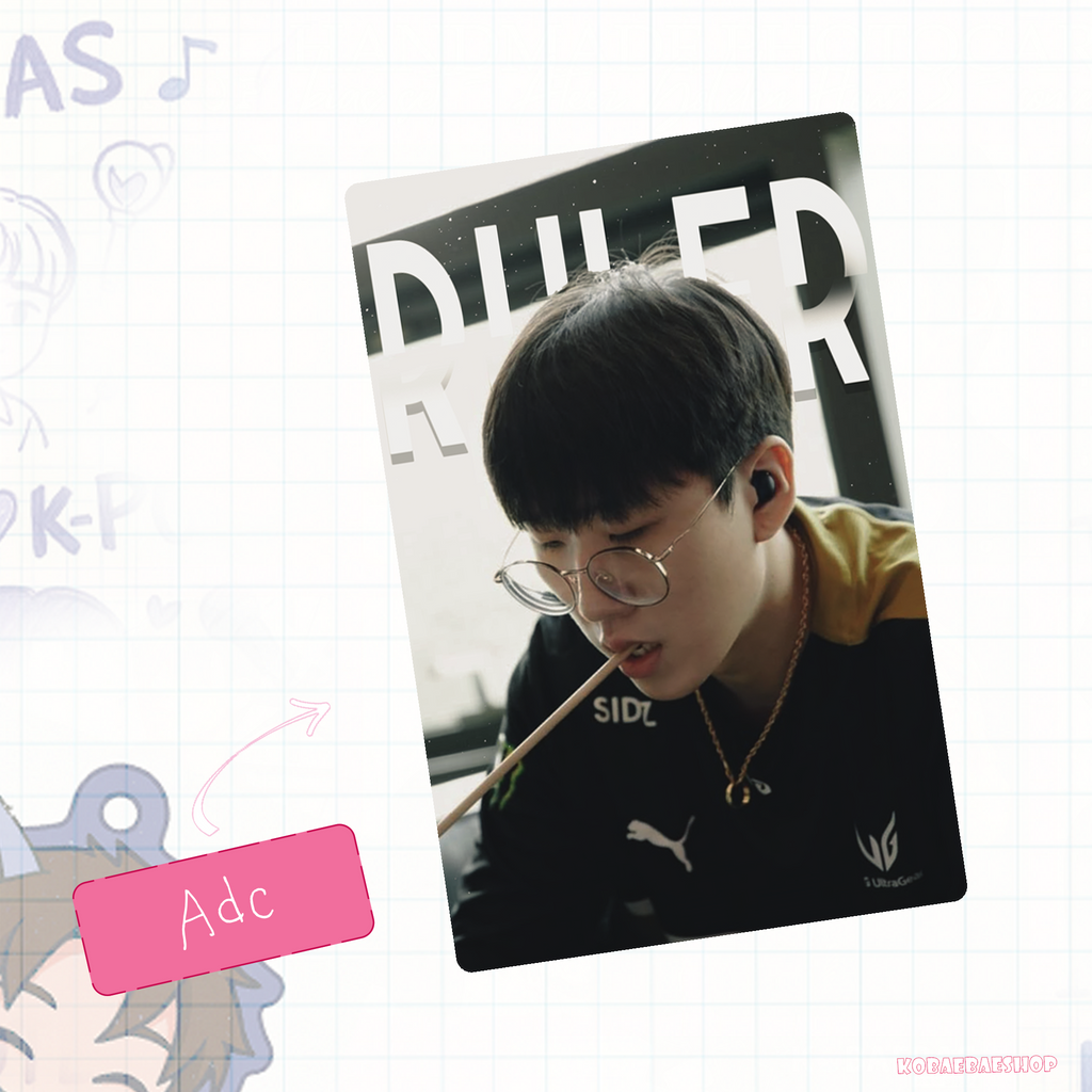 ProPlayer - Team Esports 24 handmade photocards kpop inspired - set 1