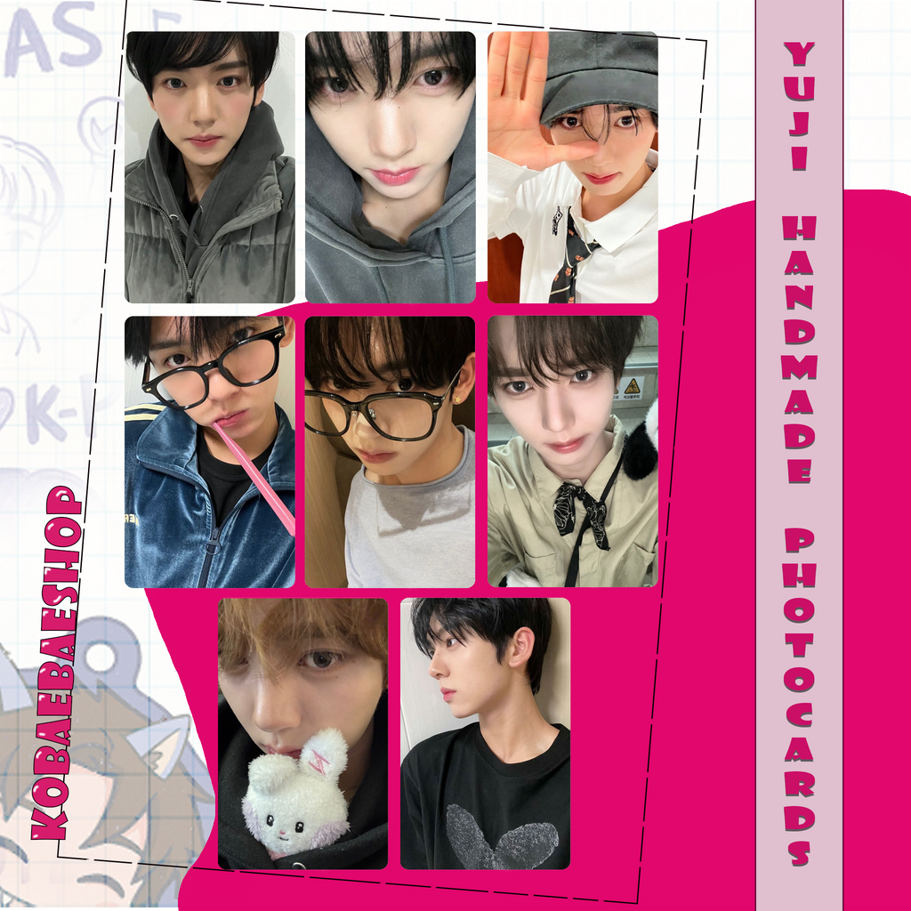 Zb1 - Yuji Handmade photocards kpop inspired - Bias Set 1