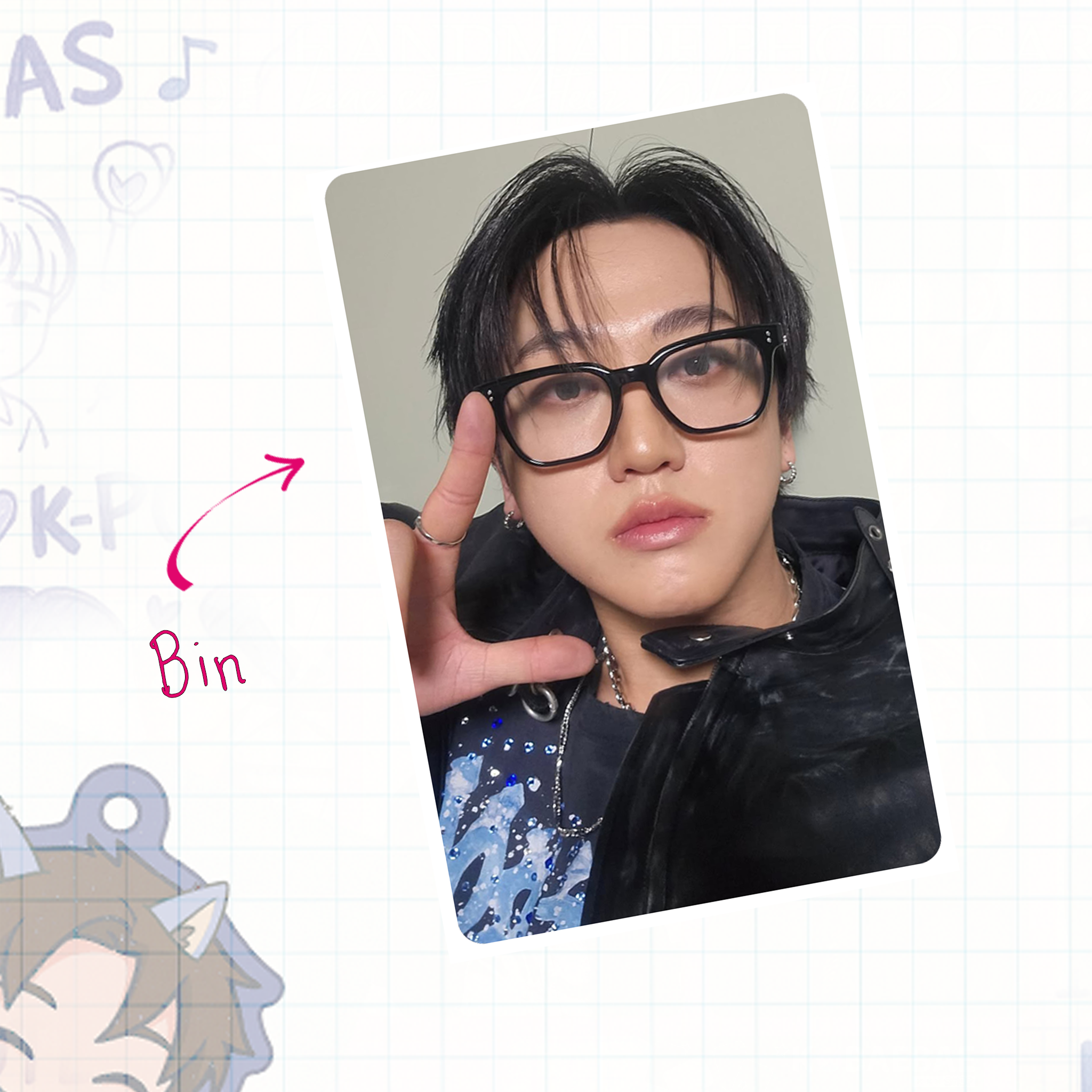 Skz - Ot8 handmade photocards kpop inspired - Set 1