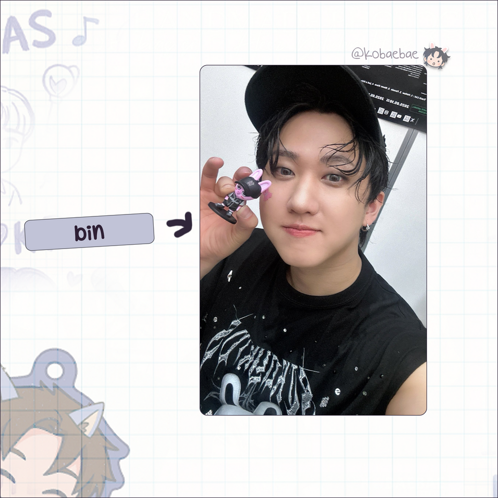 Skz - Pop Up Handmade photocards kpop inspired - Bias set 2