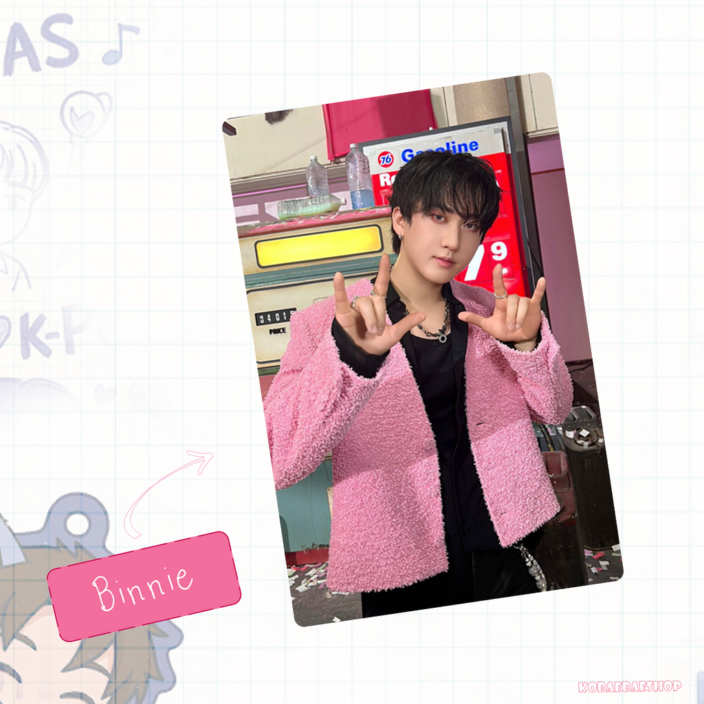 Skz - Do it (Mel) Handmade photocards kpop inspired - Bias set 2