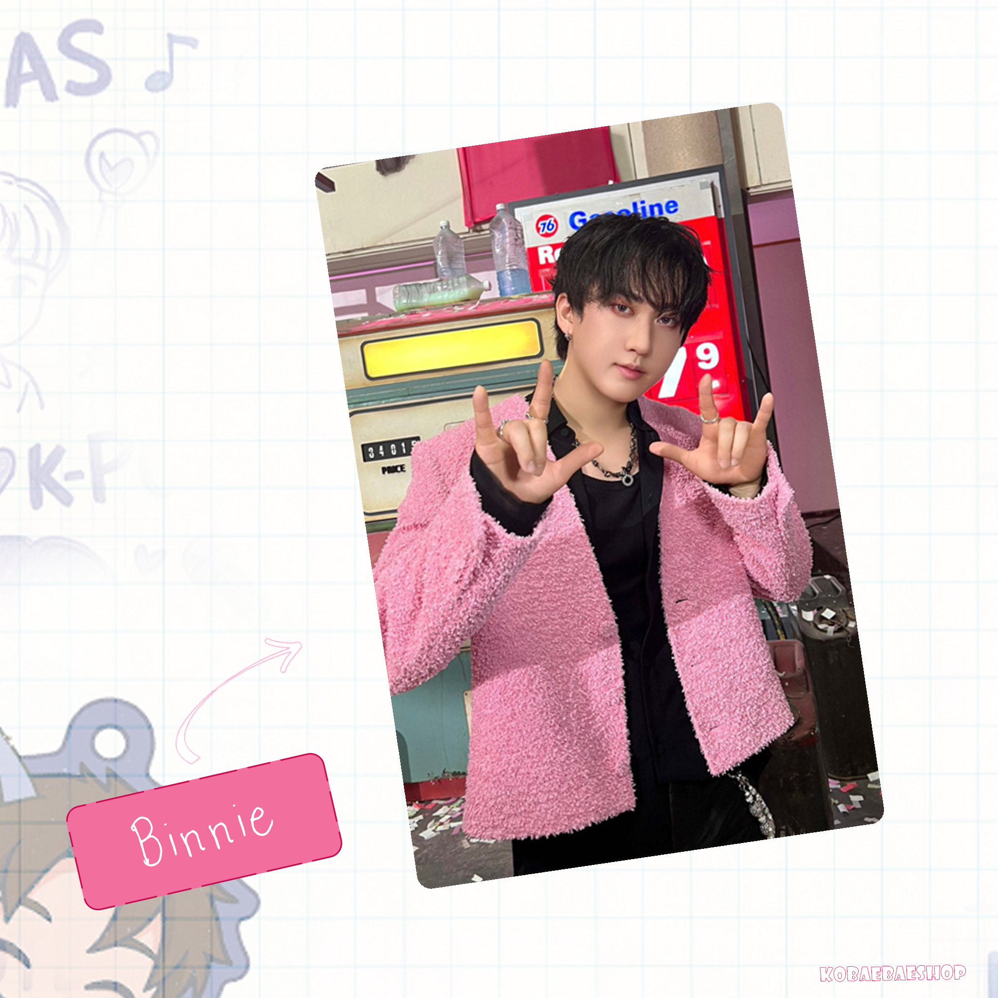 Skz - Do it (Mel) Handmade photocards kpop inspired - Bias set 2